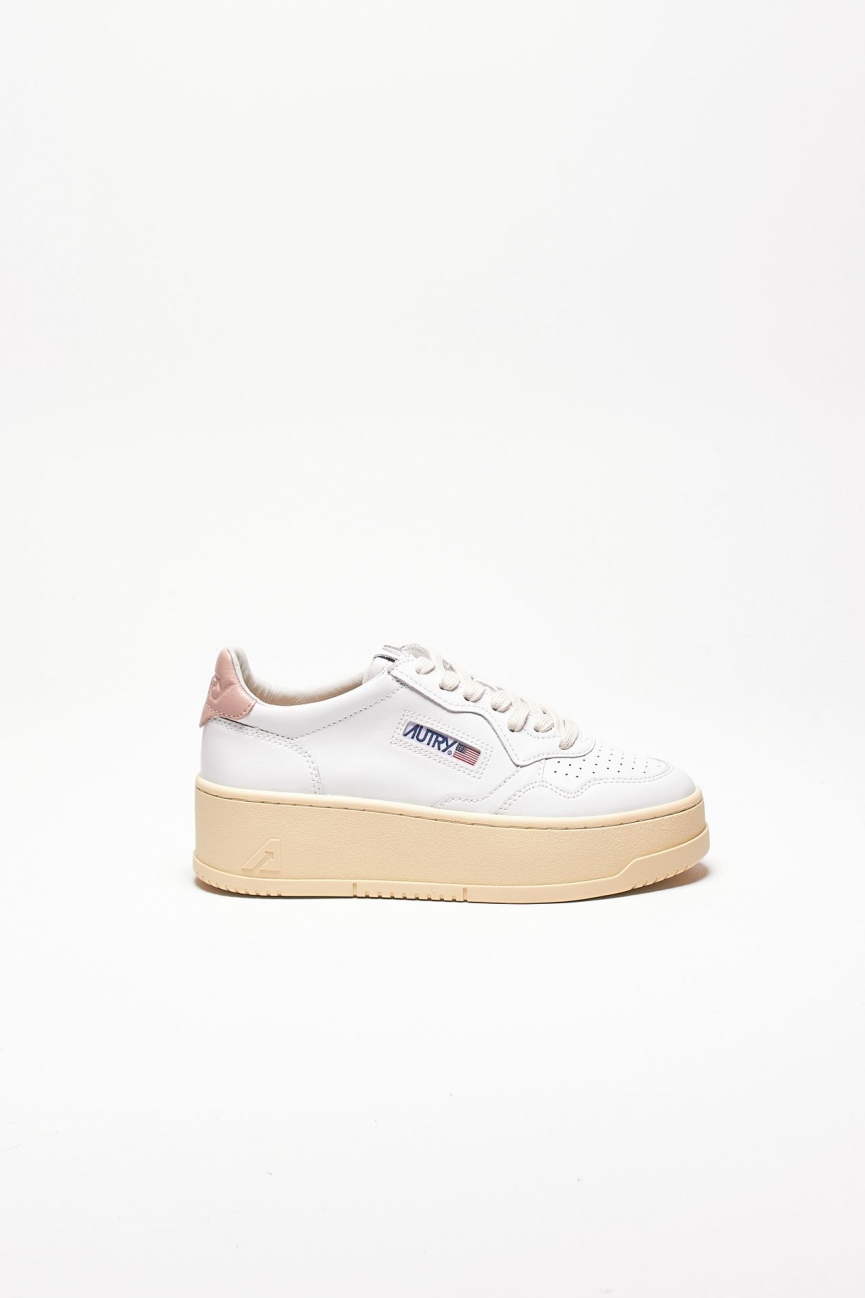 Sneakers low in pelle MEDALIST PLATFORM LOW-PTLW-LL80