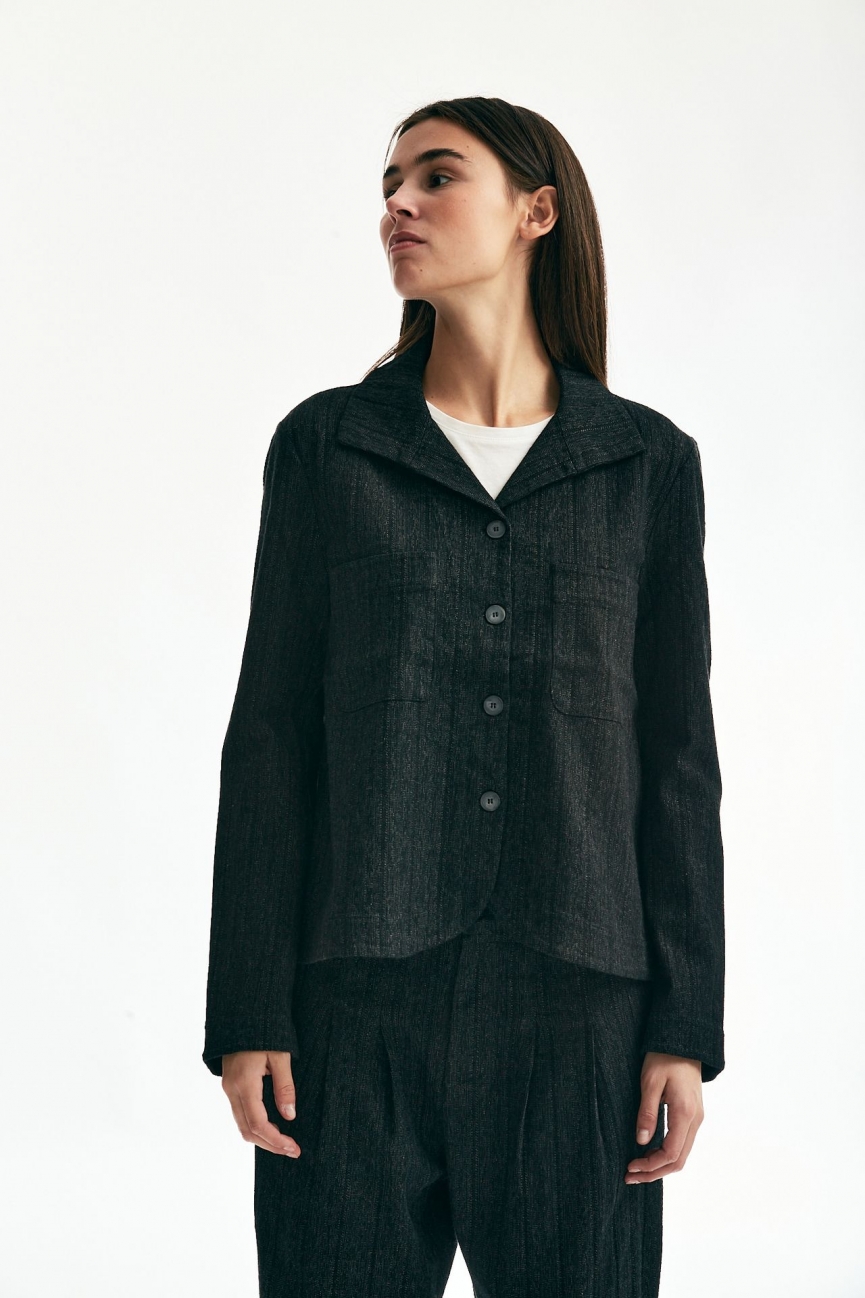 Giacca cardigan nero