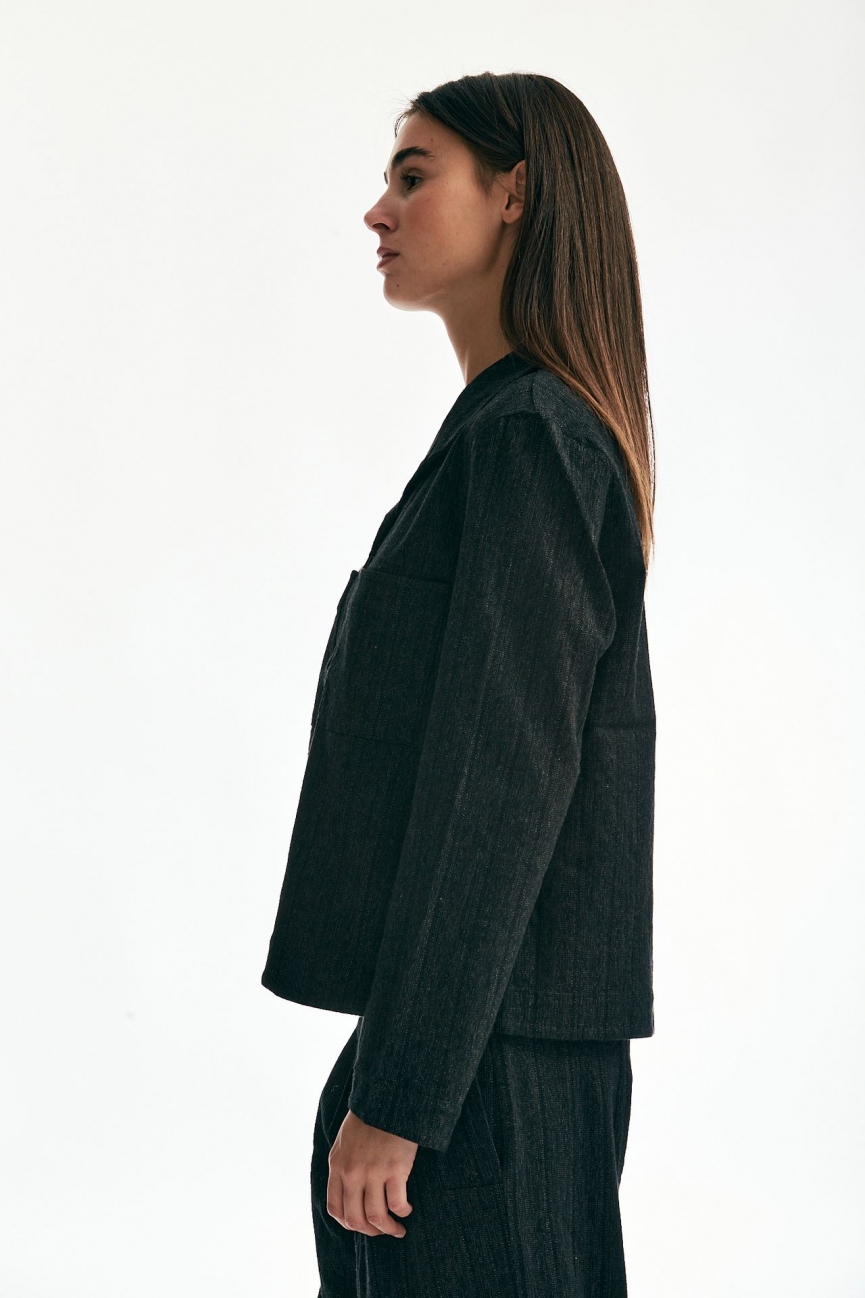 Giacca cardigan nero