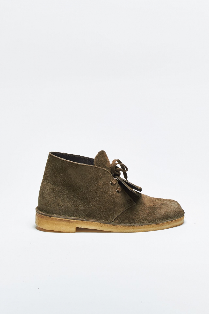 Polacchini DESERT BOOTS - KAKI in suede