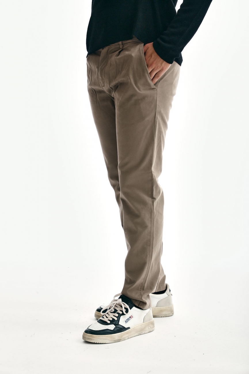 Pantalone PRINCE PINCES tortora