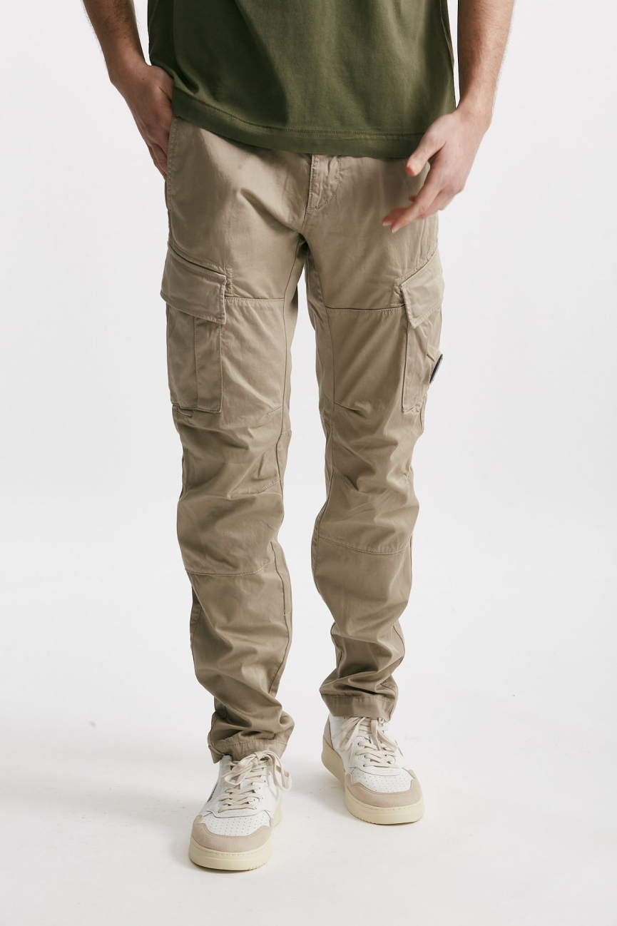 Pantalone cargo STRETCH SATEEN UTILITY CARGO beige