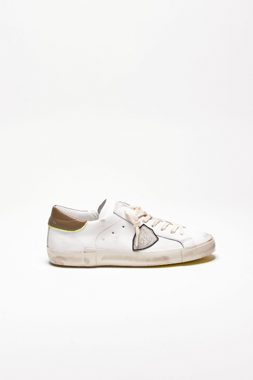 Sneakers in pelle e suede PARIS – PRLU-VV08