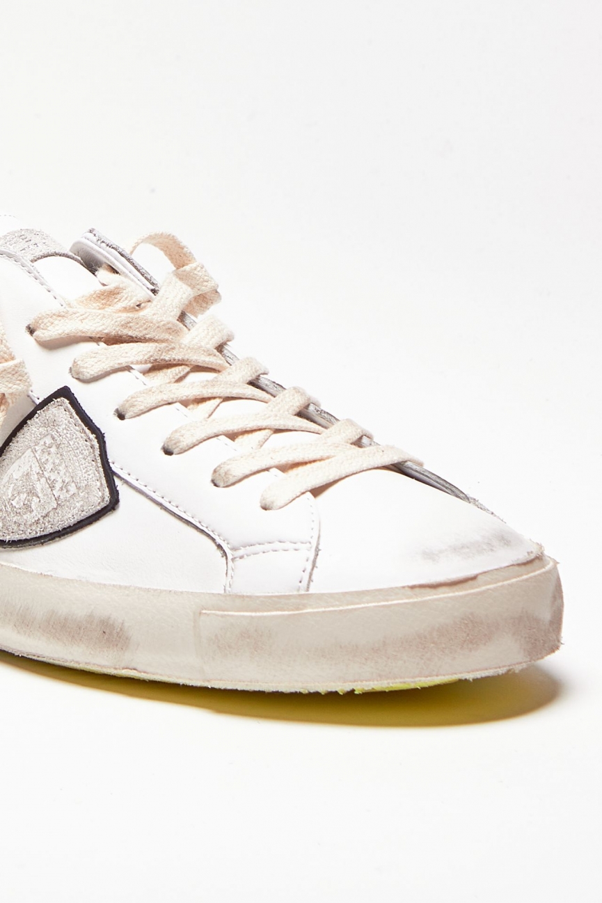 Sneakers in pelle e suede PARIS – PRLU-VV08