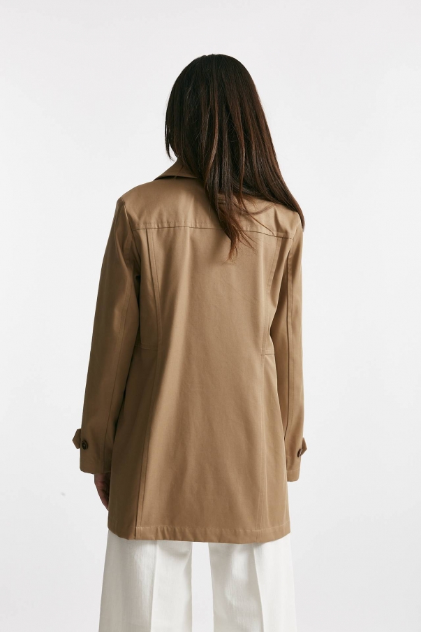 Soprabito midi Morning coat cammello