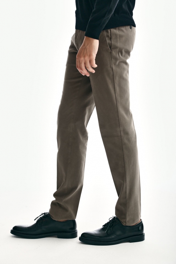 Pantalone SUPER SLIM FIT tortora