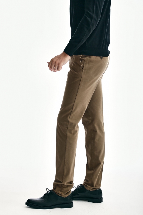 Pantalone SUPER SLIM FIT cammello