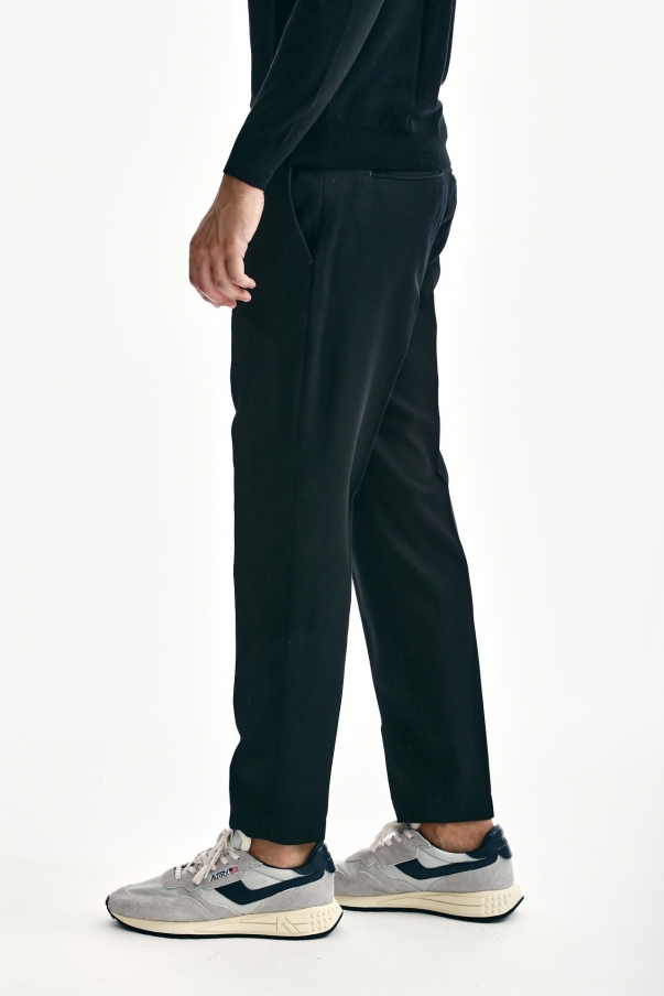 Pantalone EDGE REBEL in lana nero