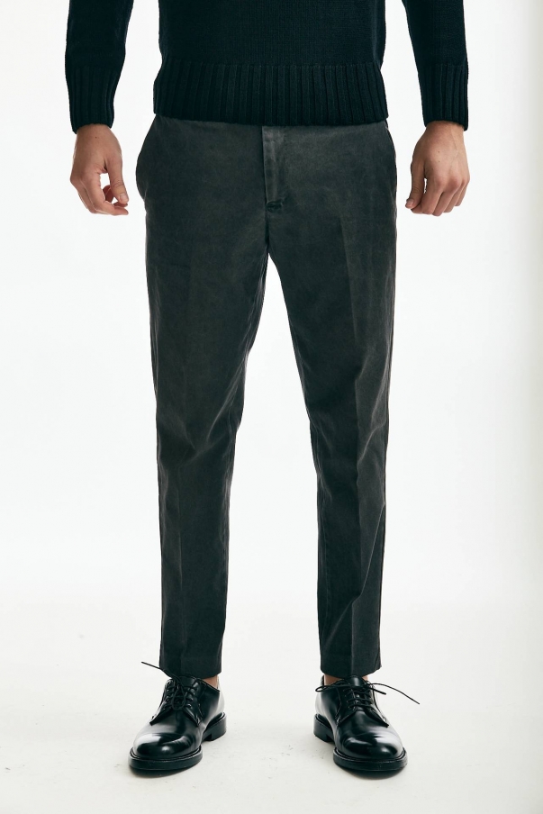 Pantalone EDGE REBEL in cotone stretch antracite