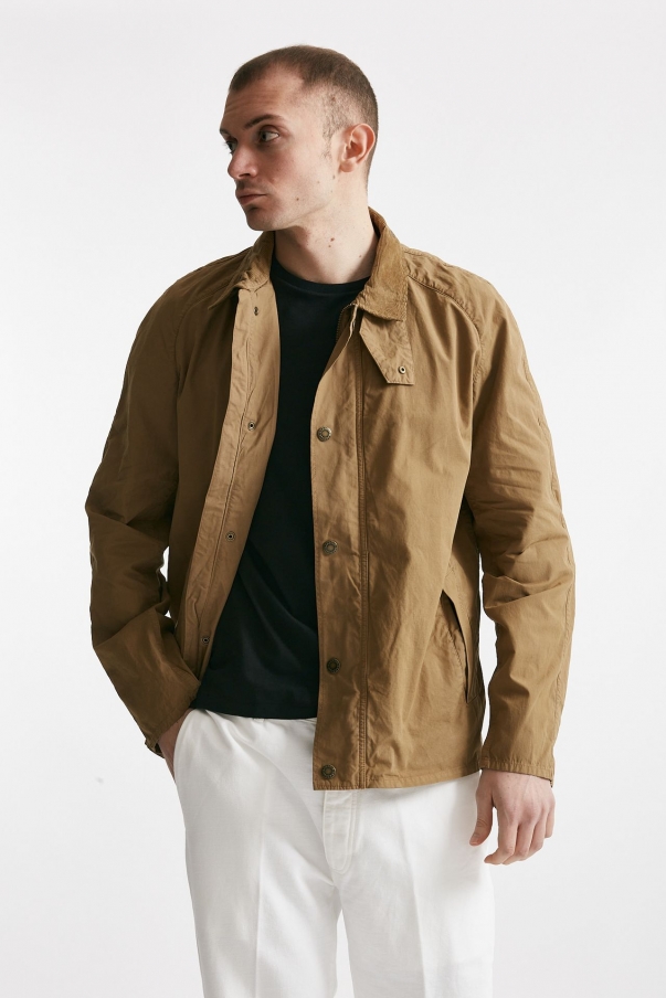 Giacca TRACKER CASUAL in cotone beige