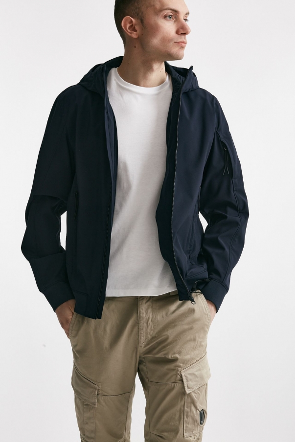 Giubbino C.P. Shell-R Hooded Jacket blu