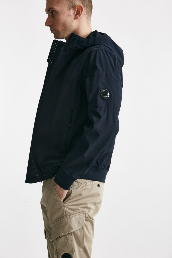 Giubbino C.P. Shell-R Hooded Jacket blu