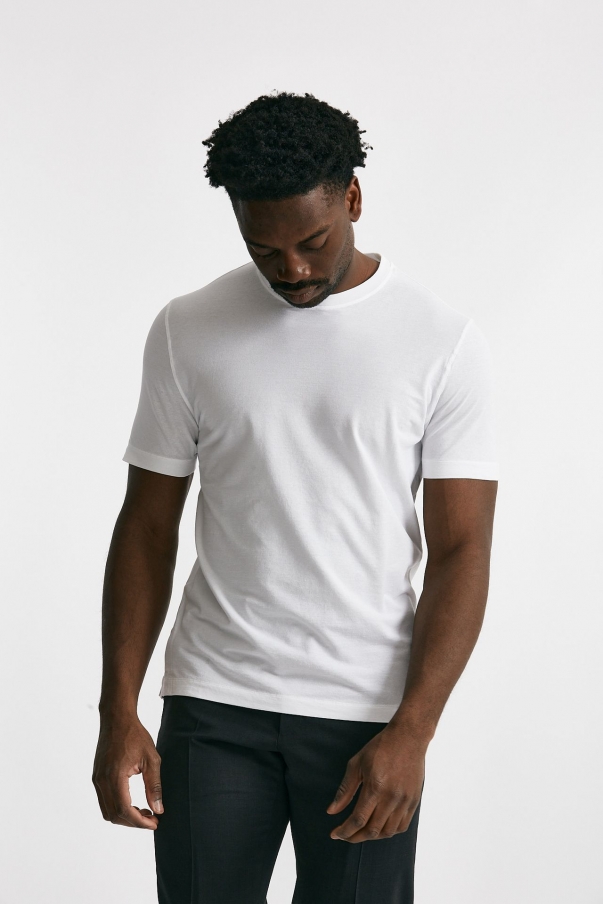 T shirt in cotone bianco Icecotton