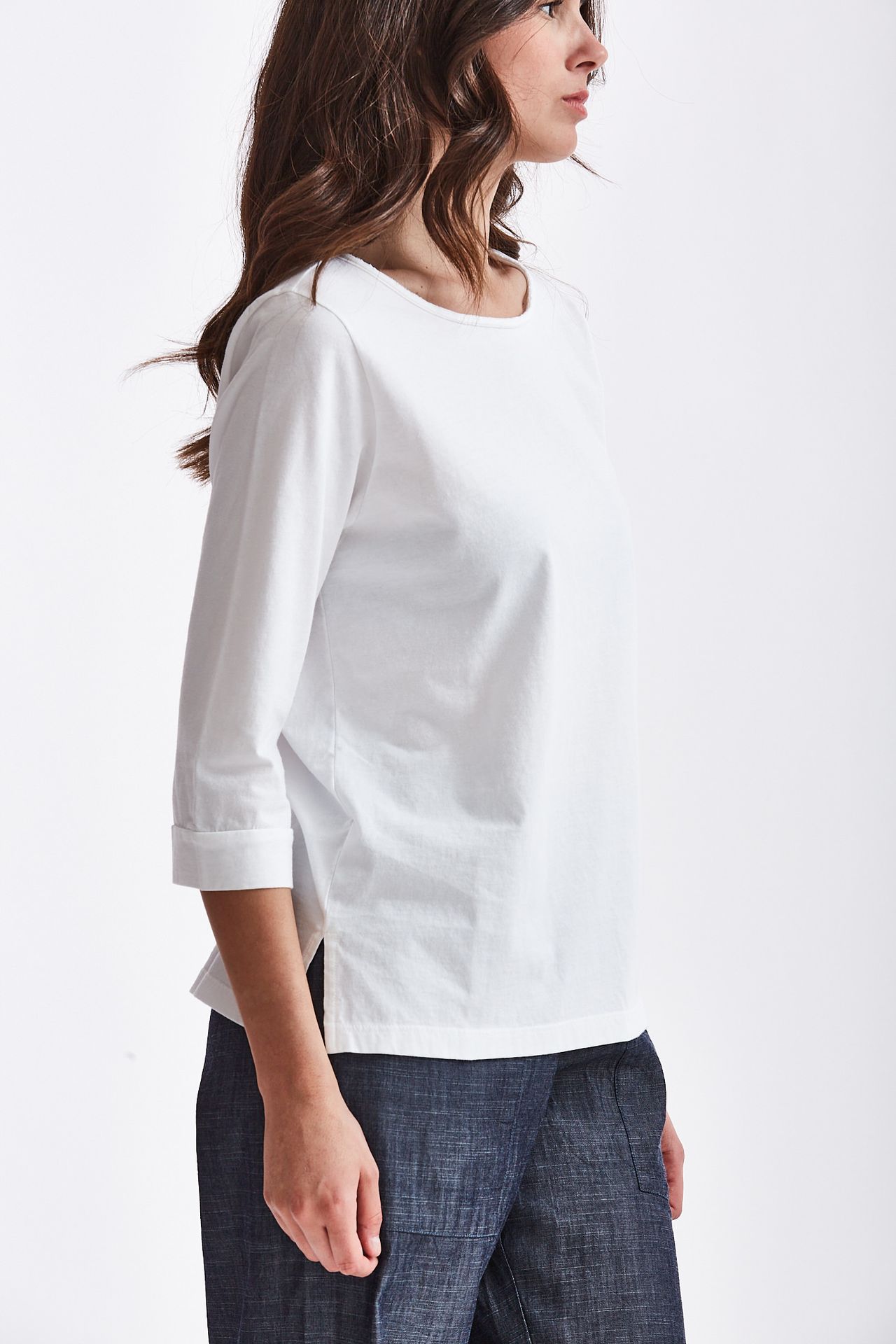 T-shirt in cotone bianco