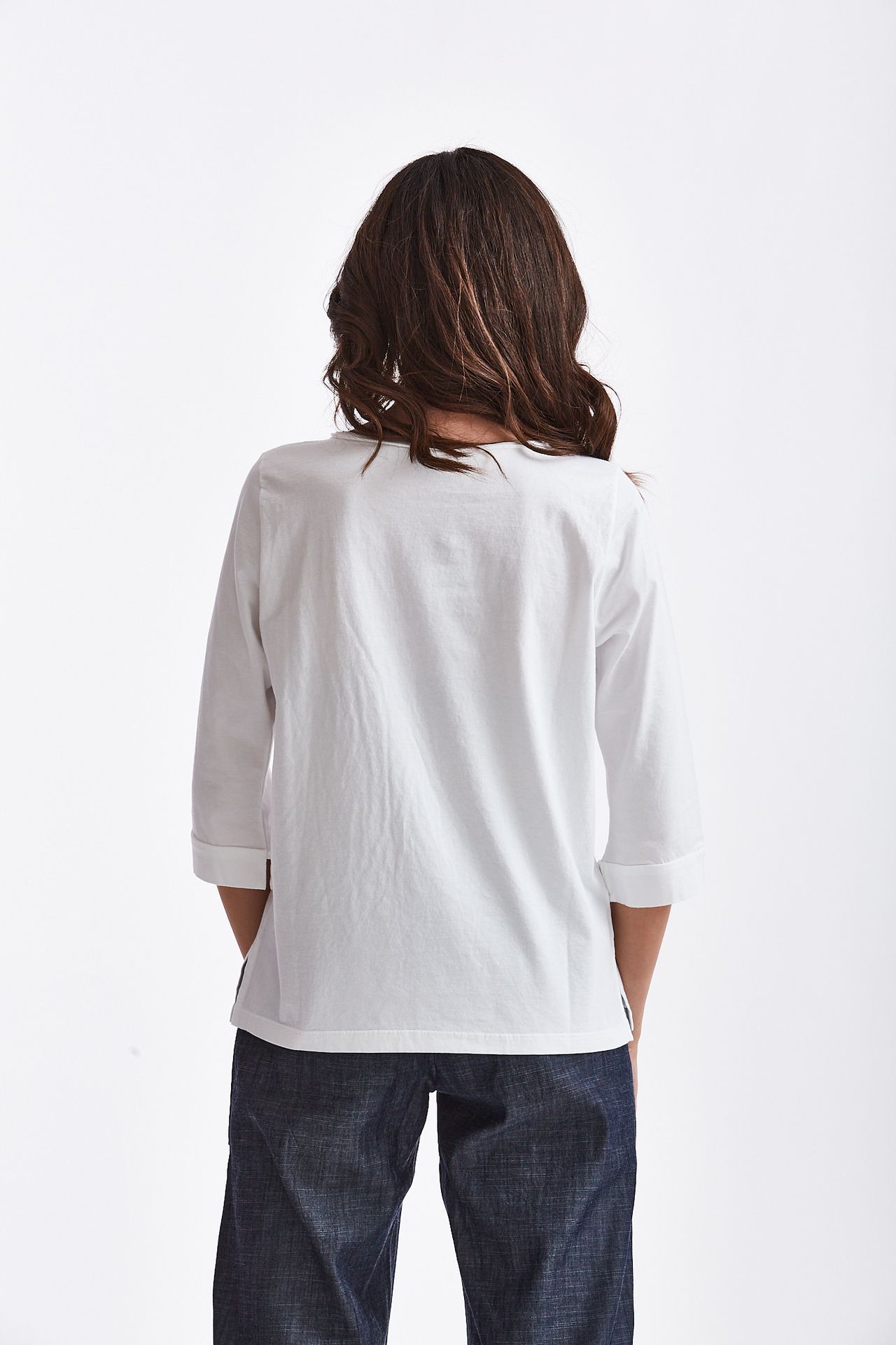 T-shirt in cotone bianco