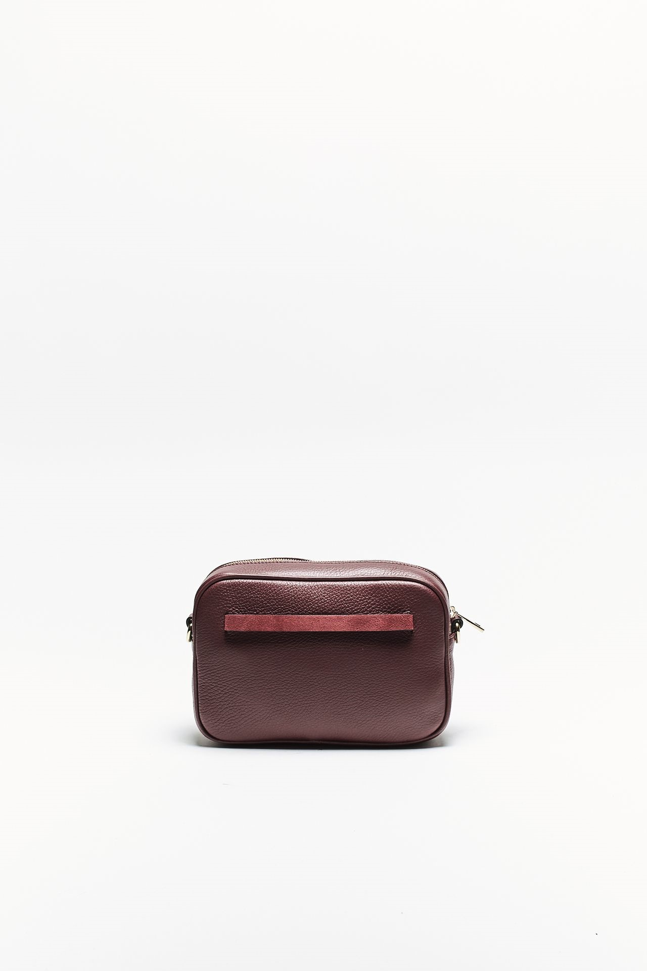 Borsa semirigida OLGA in pelle bordeaux