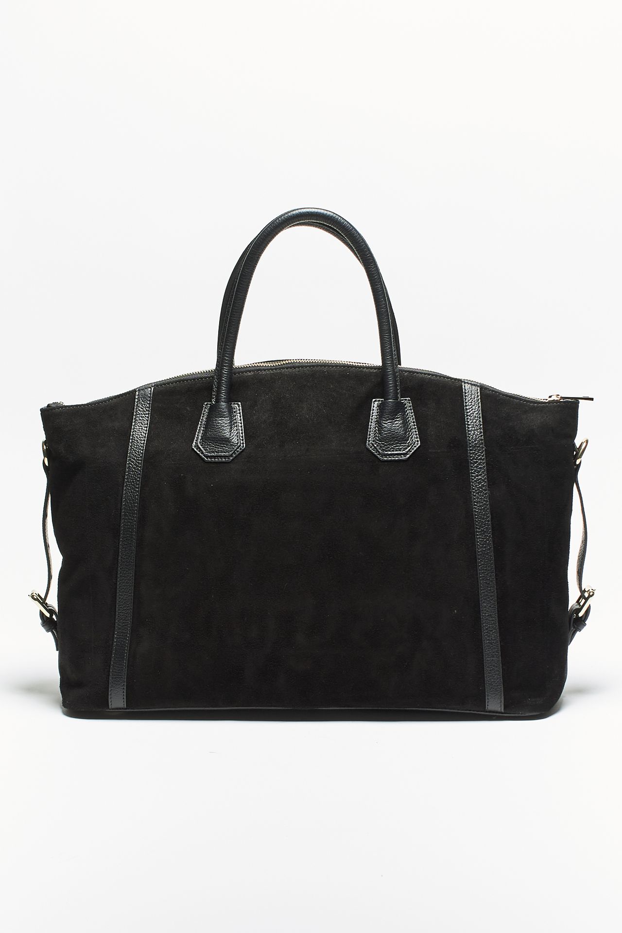 Borsa morbida ALEXANDRA in pelle nero