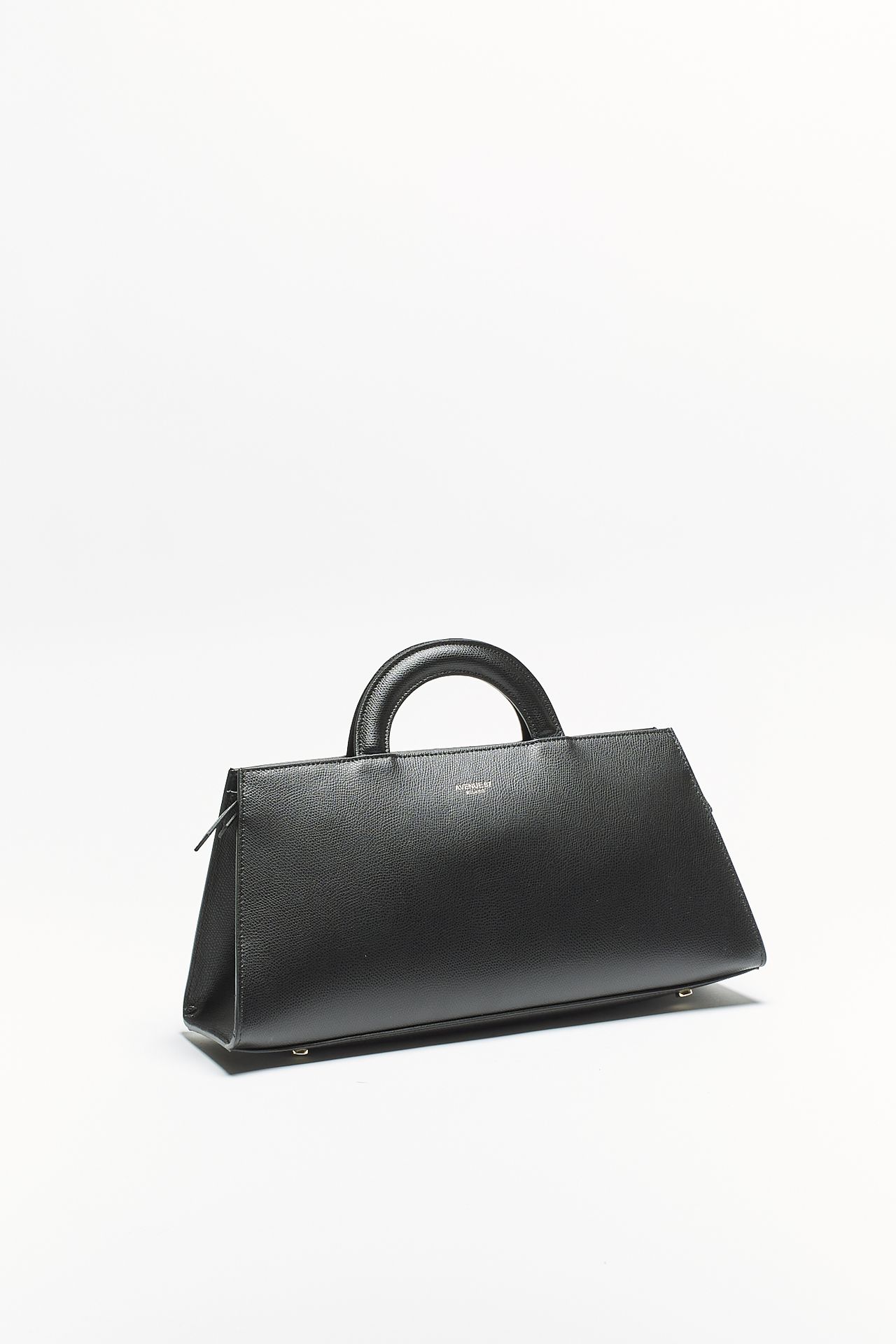 Borsa baguette RANIA in pelle nero