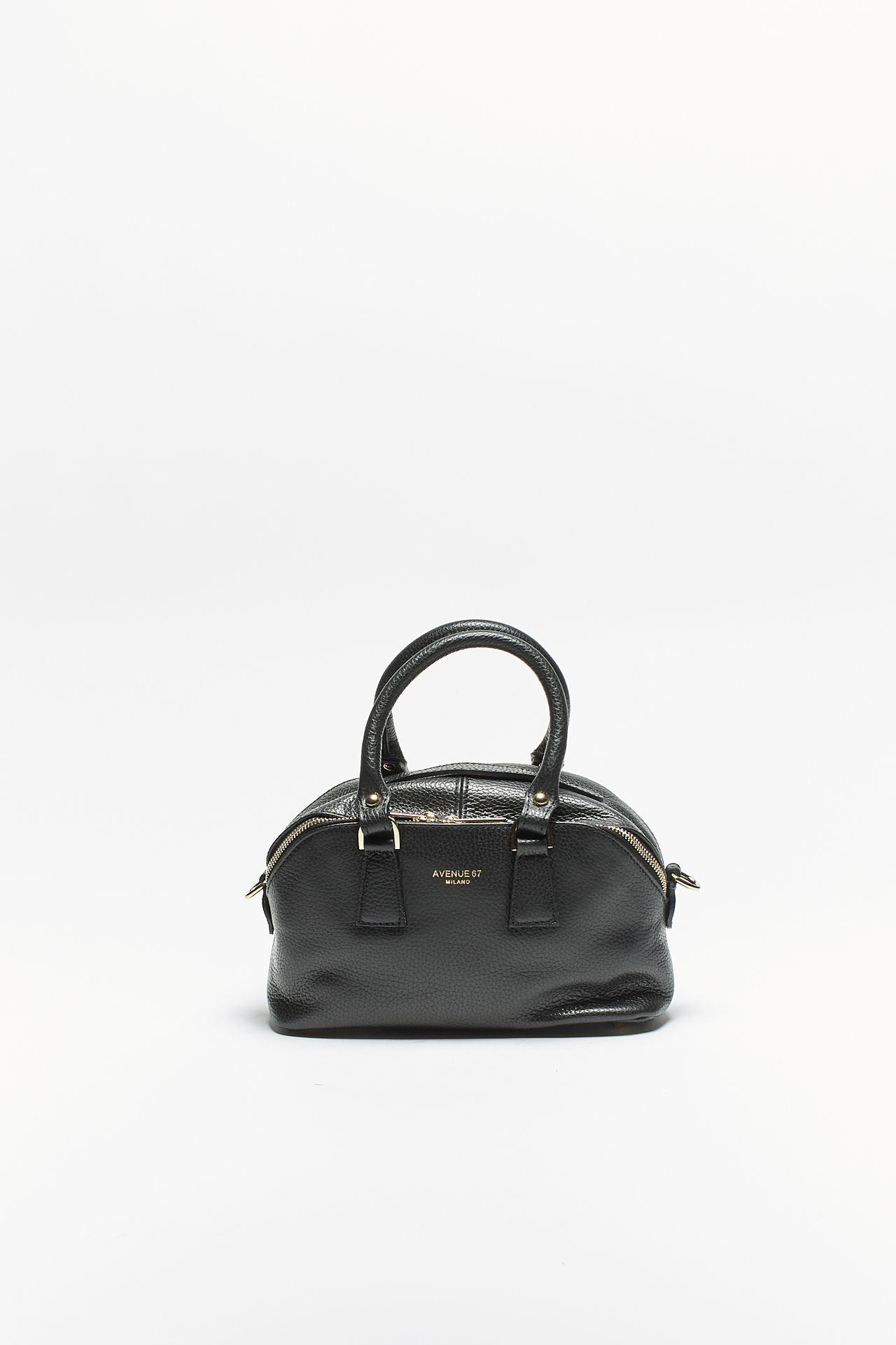 Borsa baguette FANDANGO TOY in pelle nero