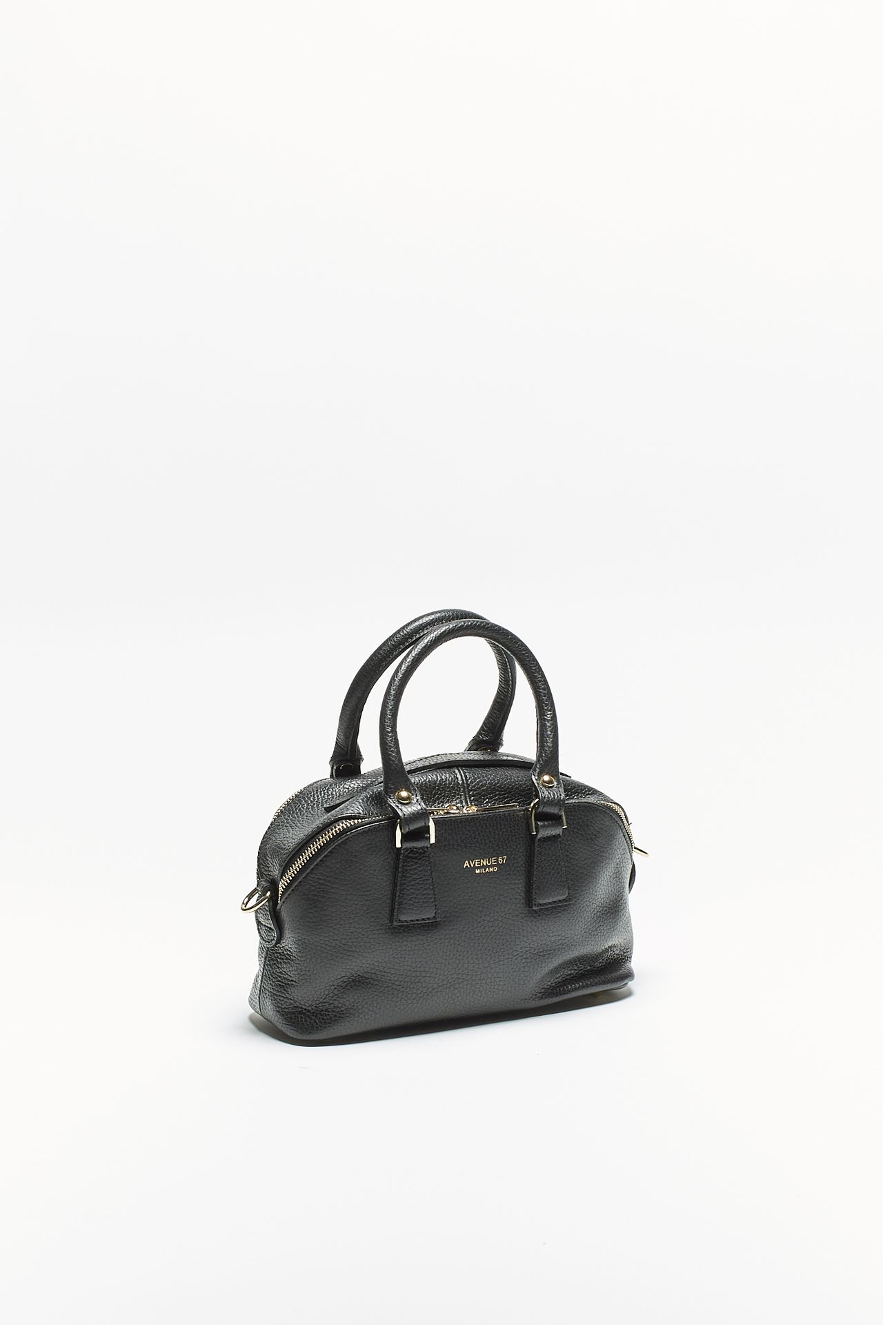 Borsa baguette FANDANGO TOY in pelle nero