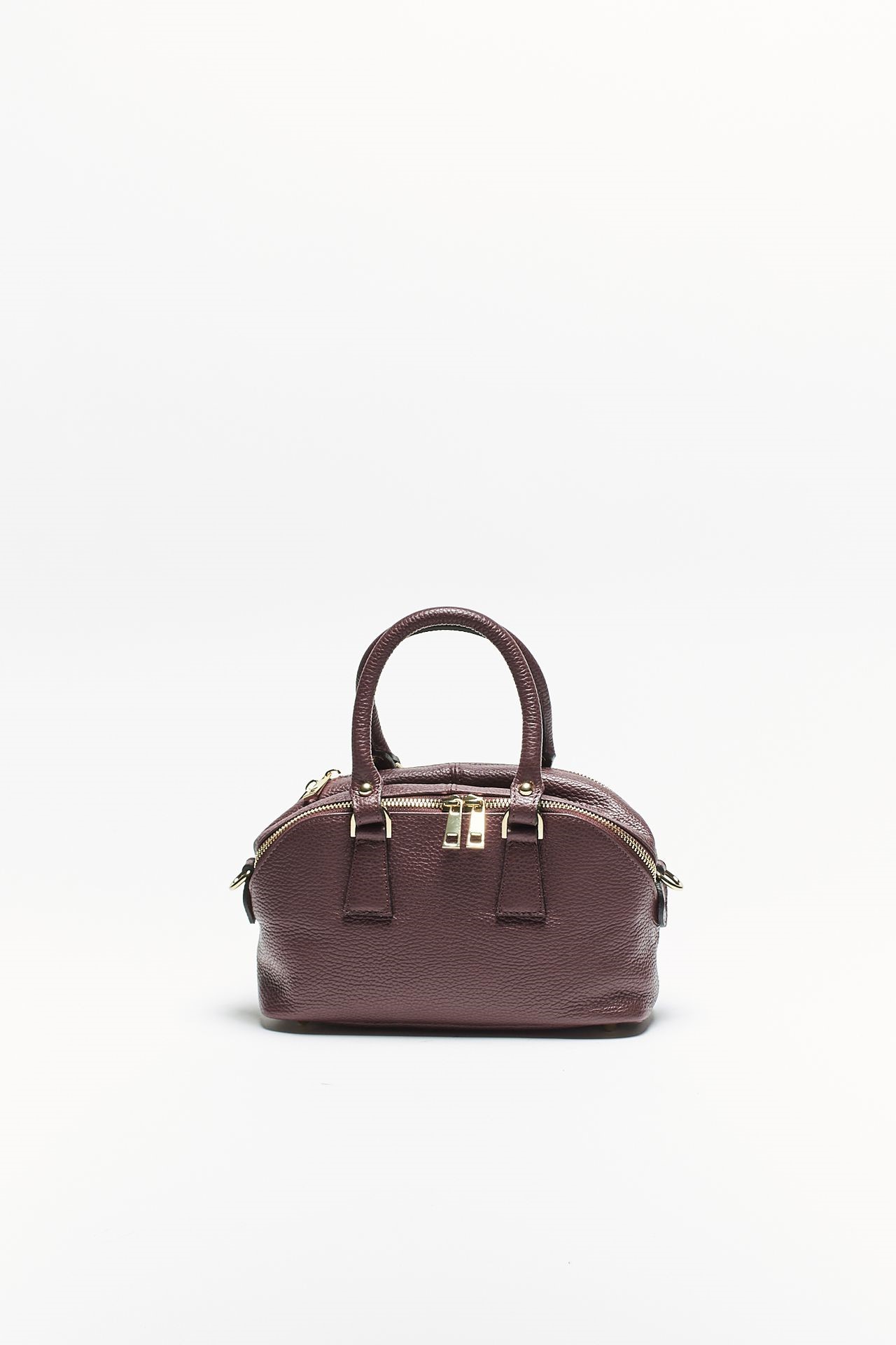 Borsa morbida FANDANGO TOY in pelle bordeaux