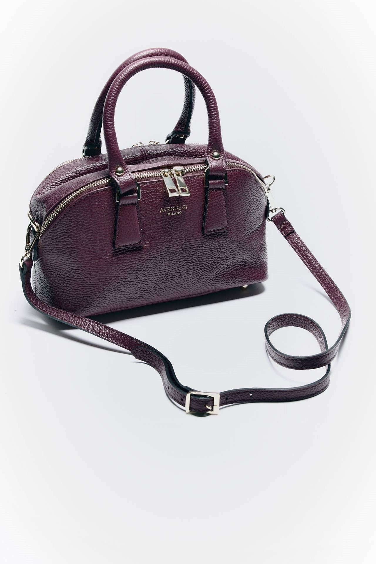 Borsa morbida FANDANGO TOY in pelle bordeaux