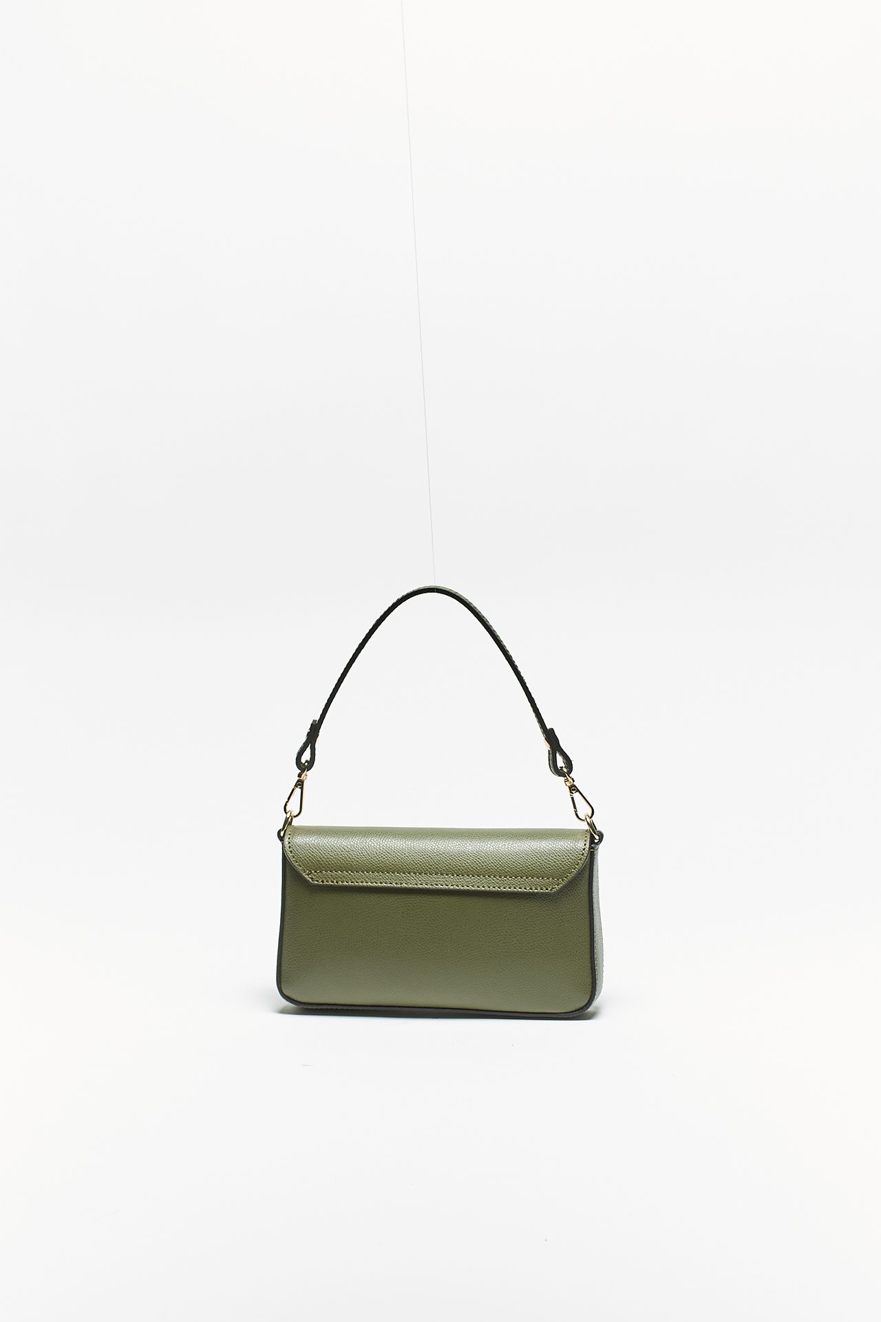 Mini bag LEONOR in pelle verde