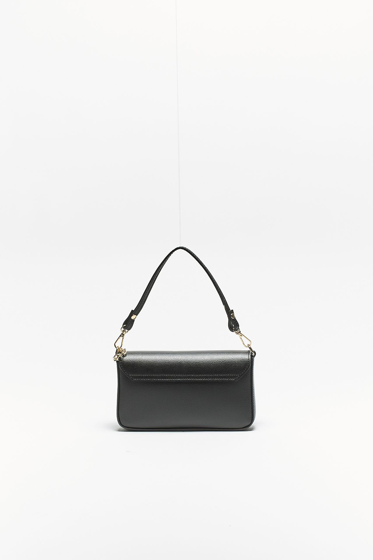 Mini bag LEONOR in pelle nero