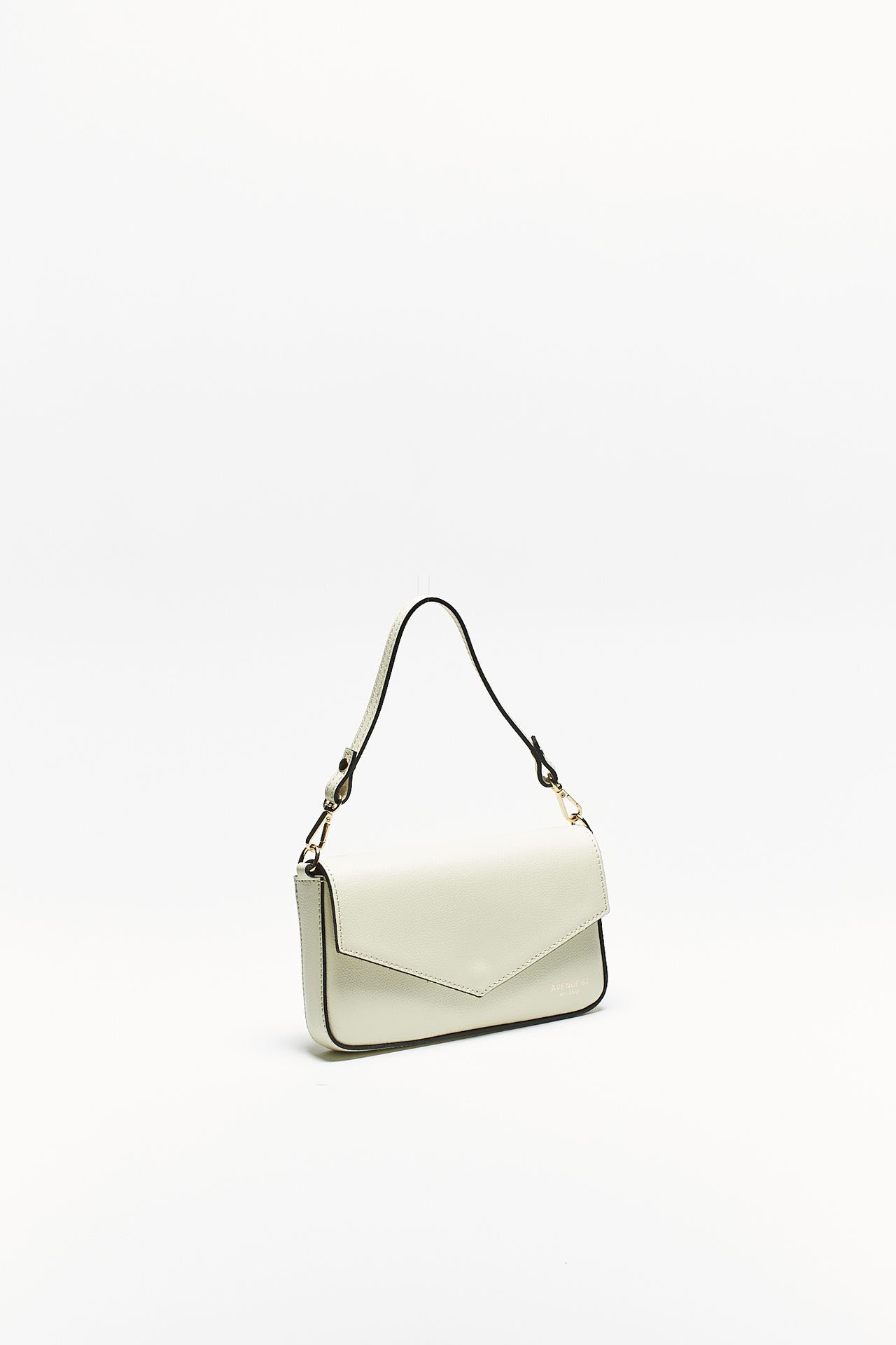 Mini bag LEONOR in pelle beige