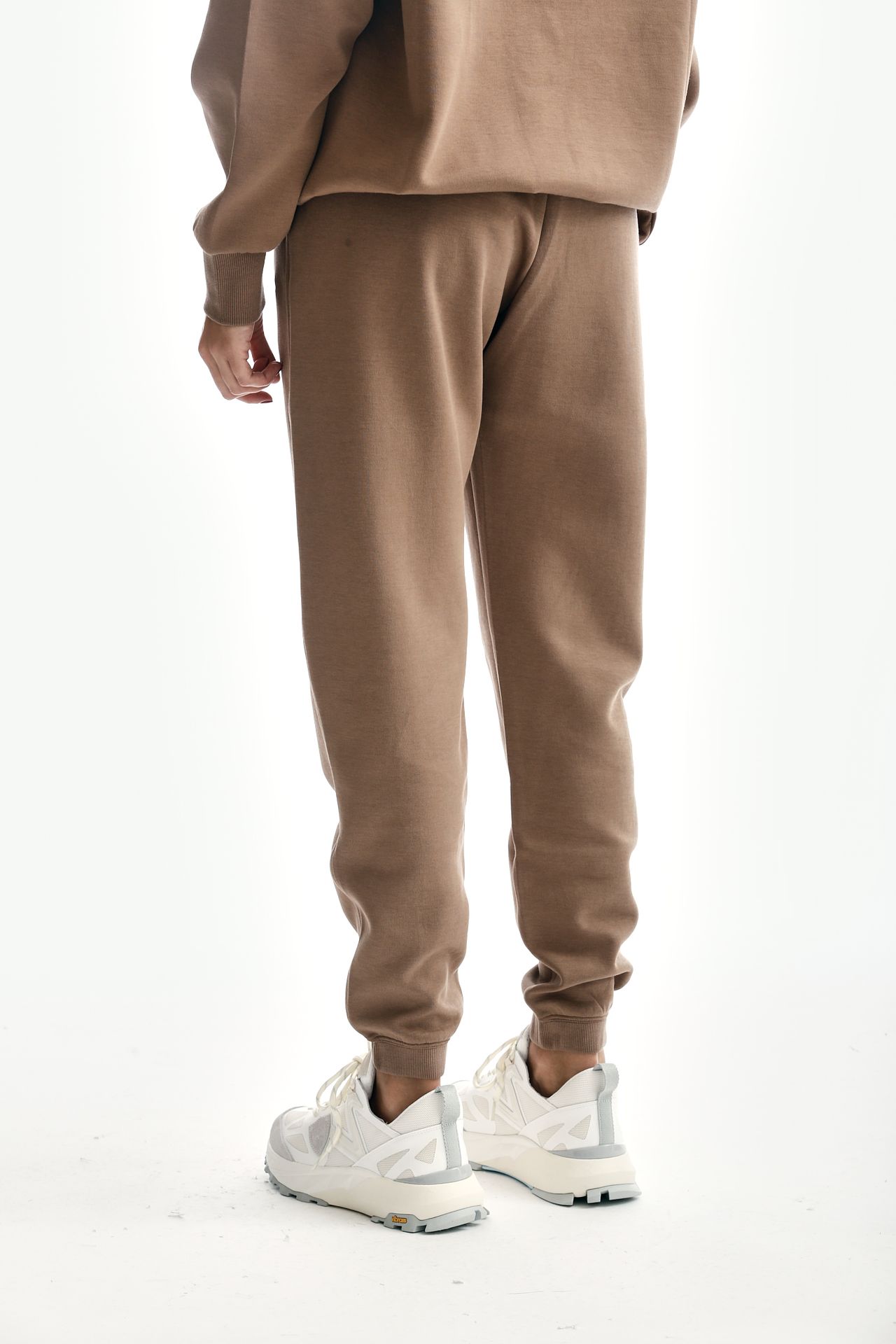 Pantalone jogging HOSE in cotone cammello