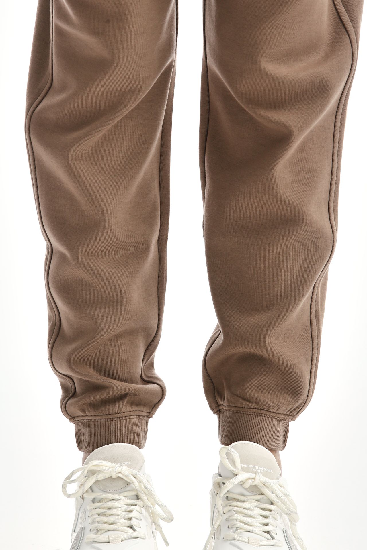 Pantalone jogging HOSE in cotone cammello