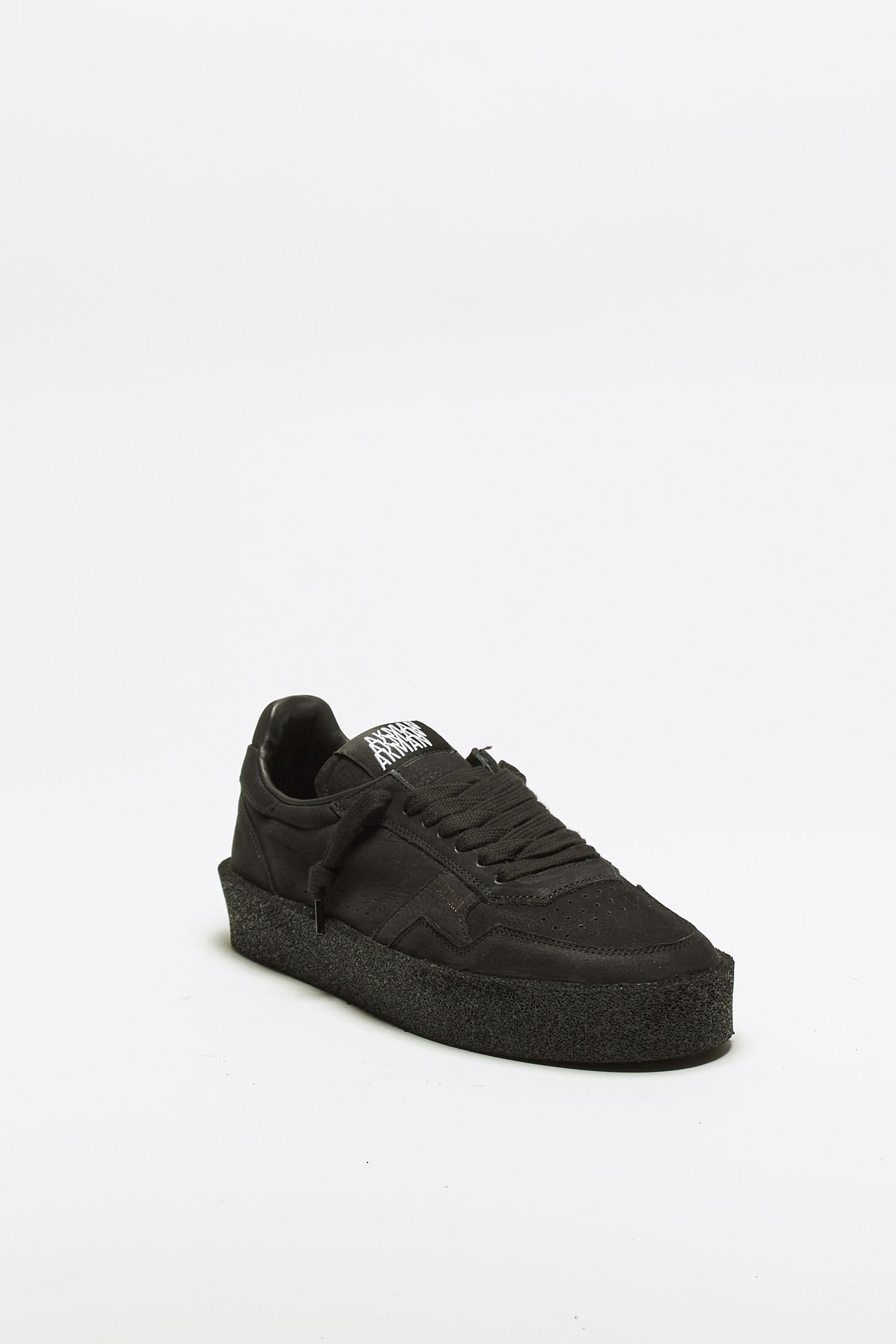 Sneakers M3-ID-NU in pelle nubuck nero