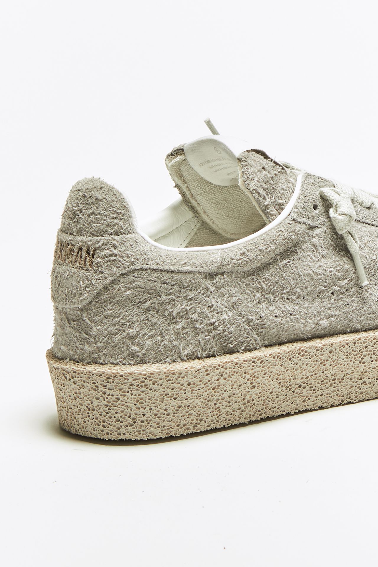 Sneakers M3-ID-SB in pelle scamosciata beige