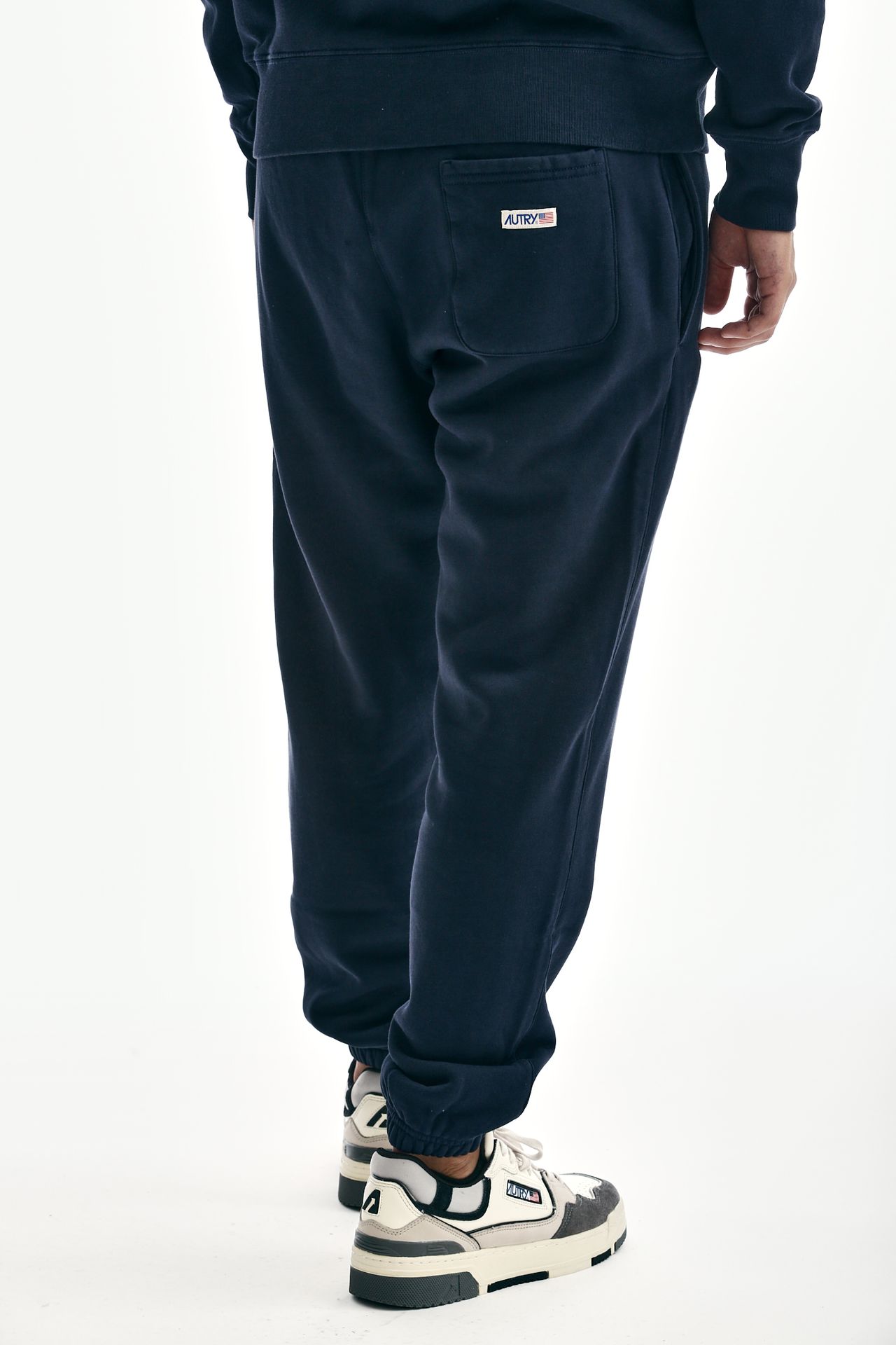 Pantalone in cotone blu