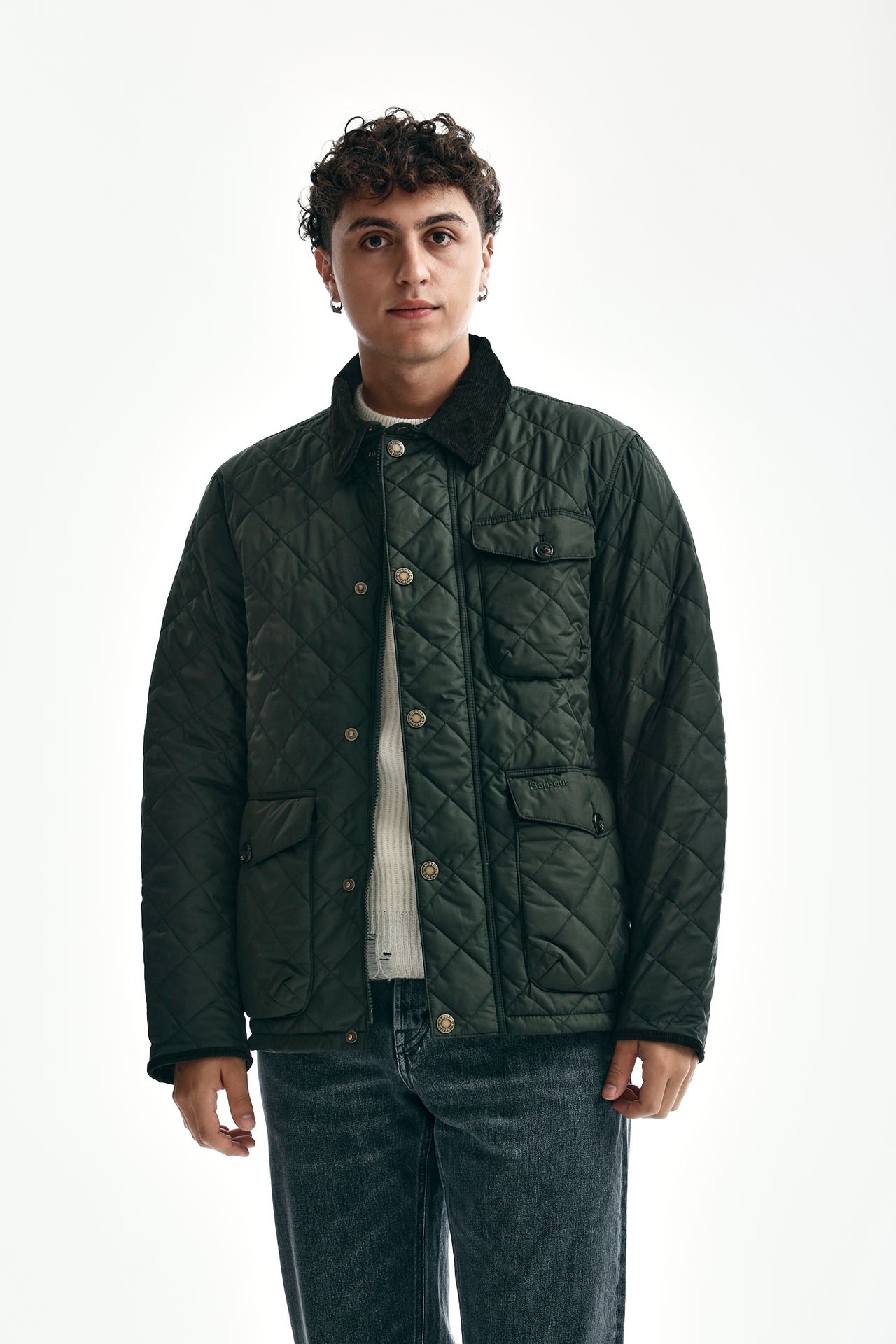 Giacca HORNBY QUILTED verde