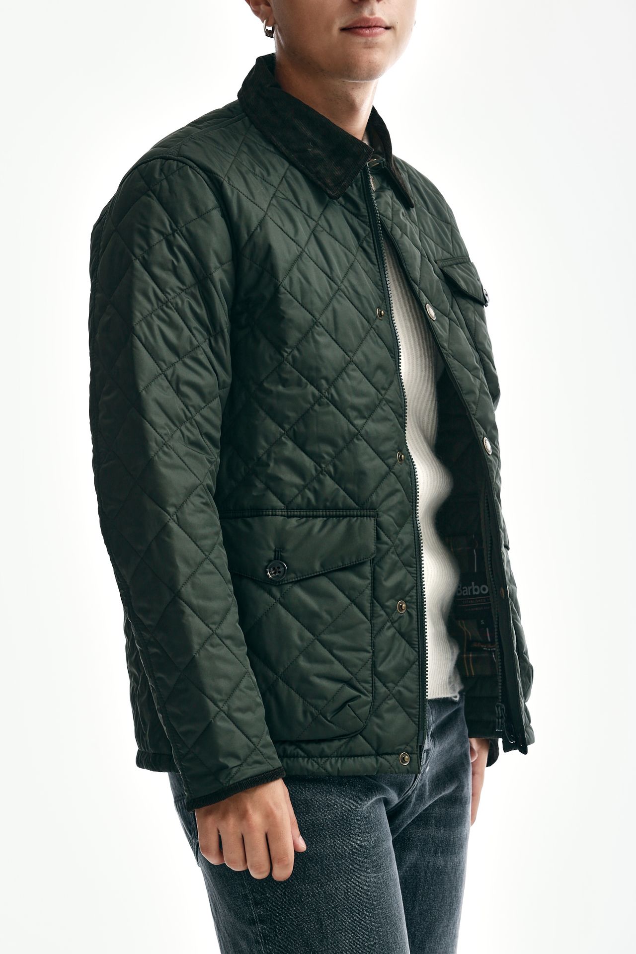 Giacca HORNBY QUILTED verde