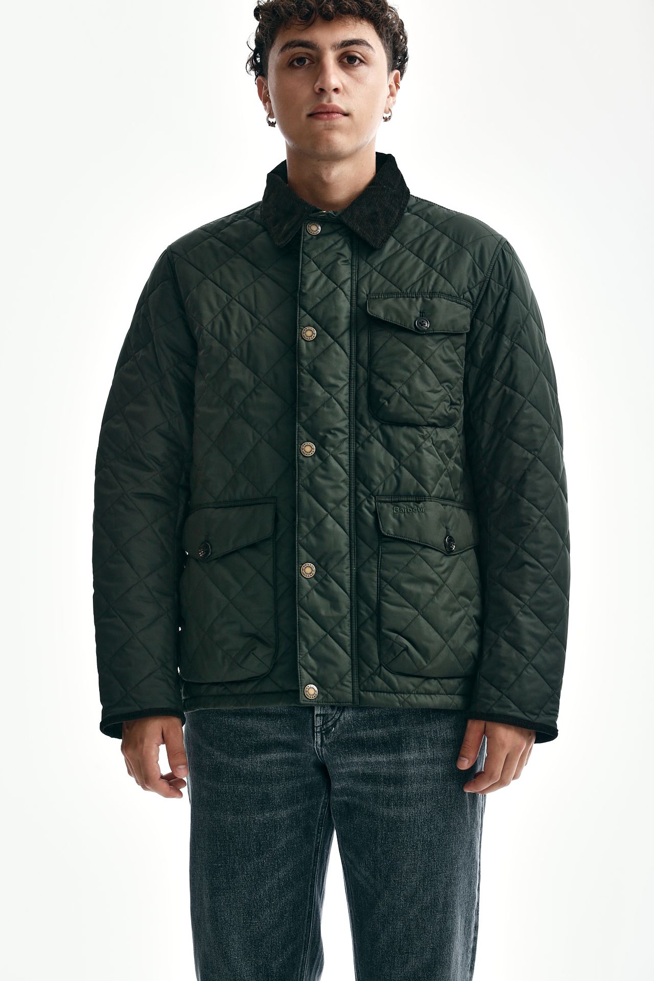 Giacca HORNBY QUILTED verde