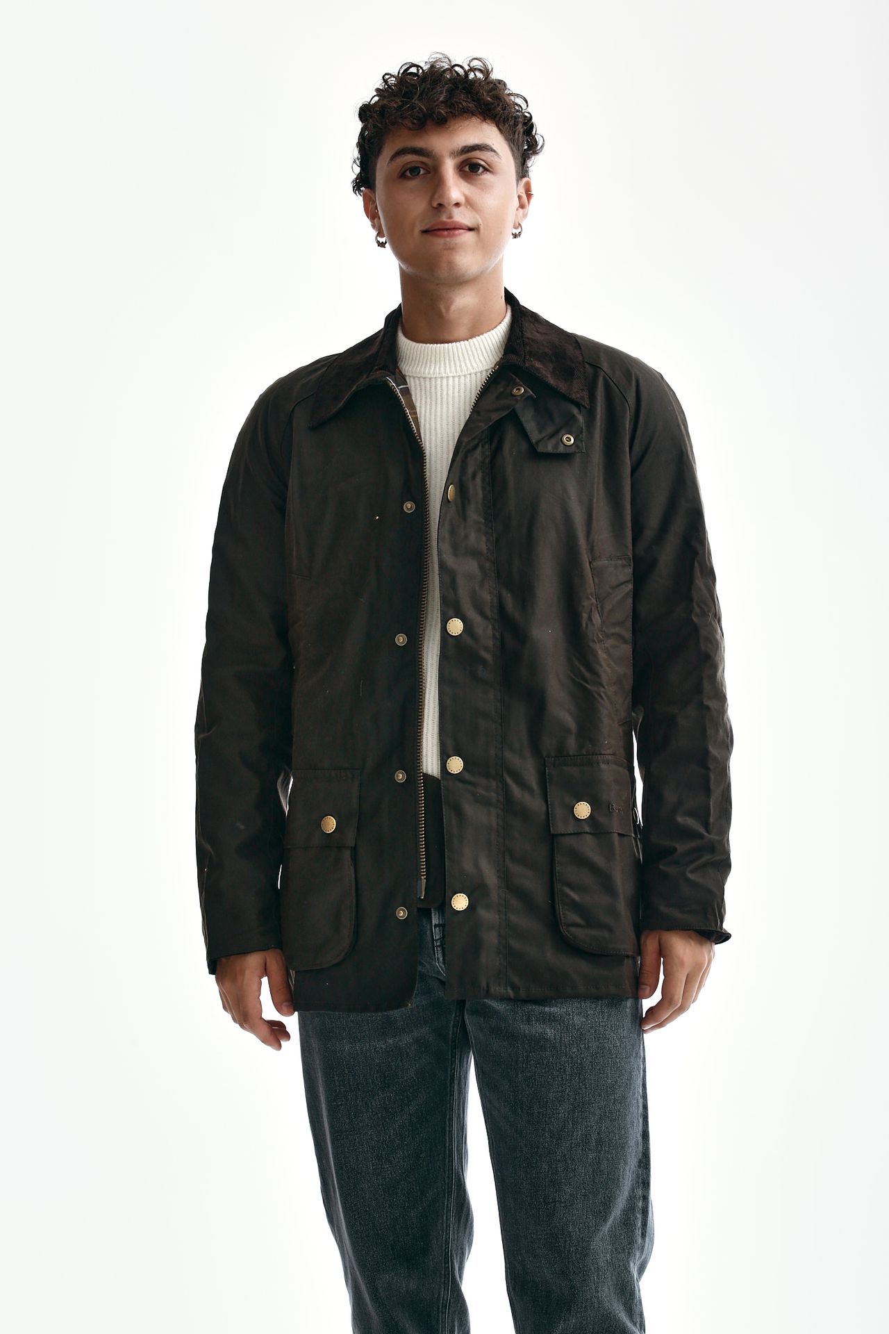 Giacca ASHBY WAX JACKET in cotone cerato