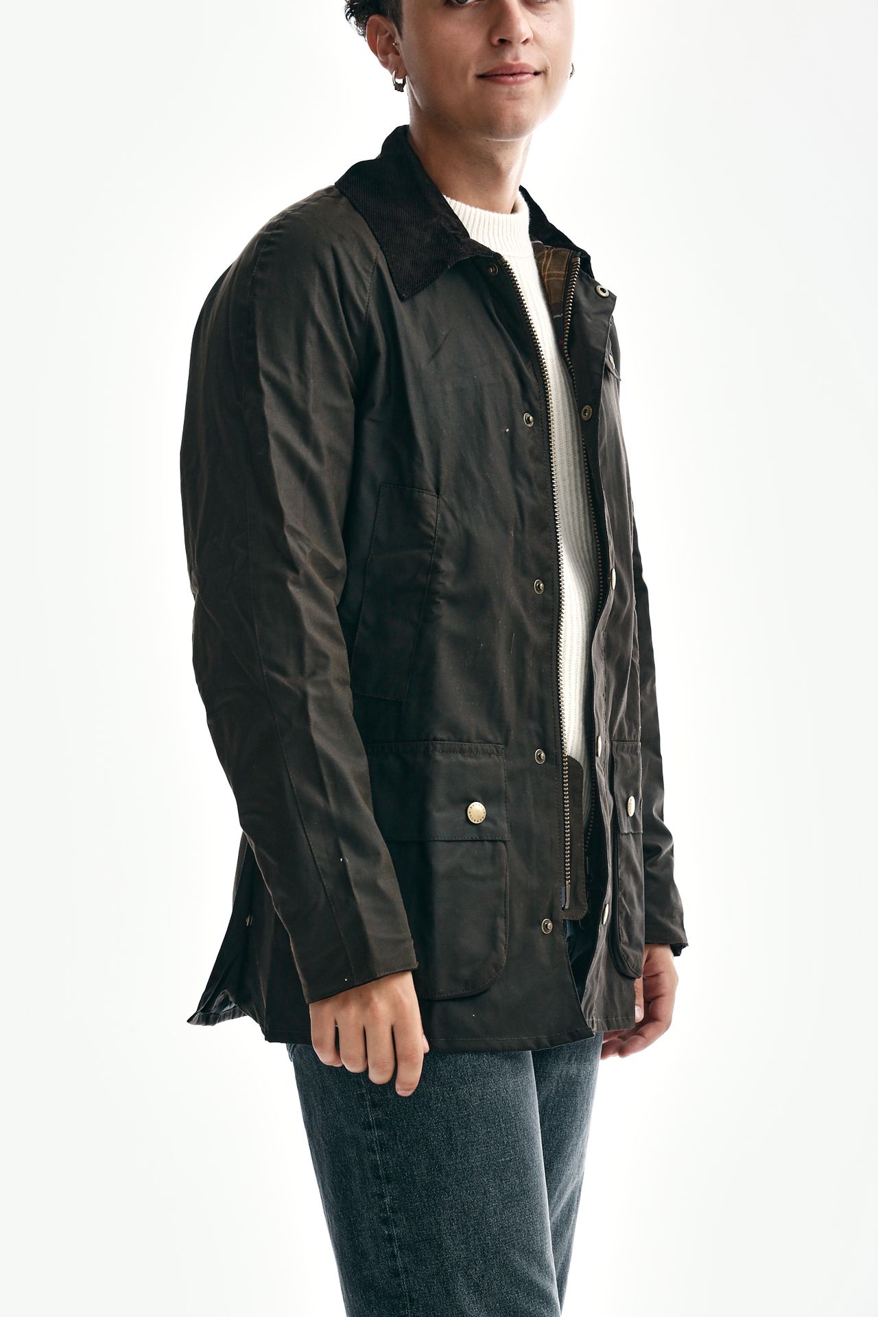 Giacca ASHBY WAX JACKET in cotone cerato