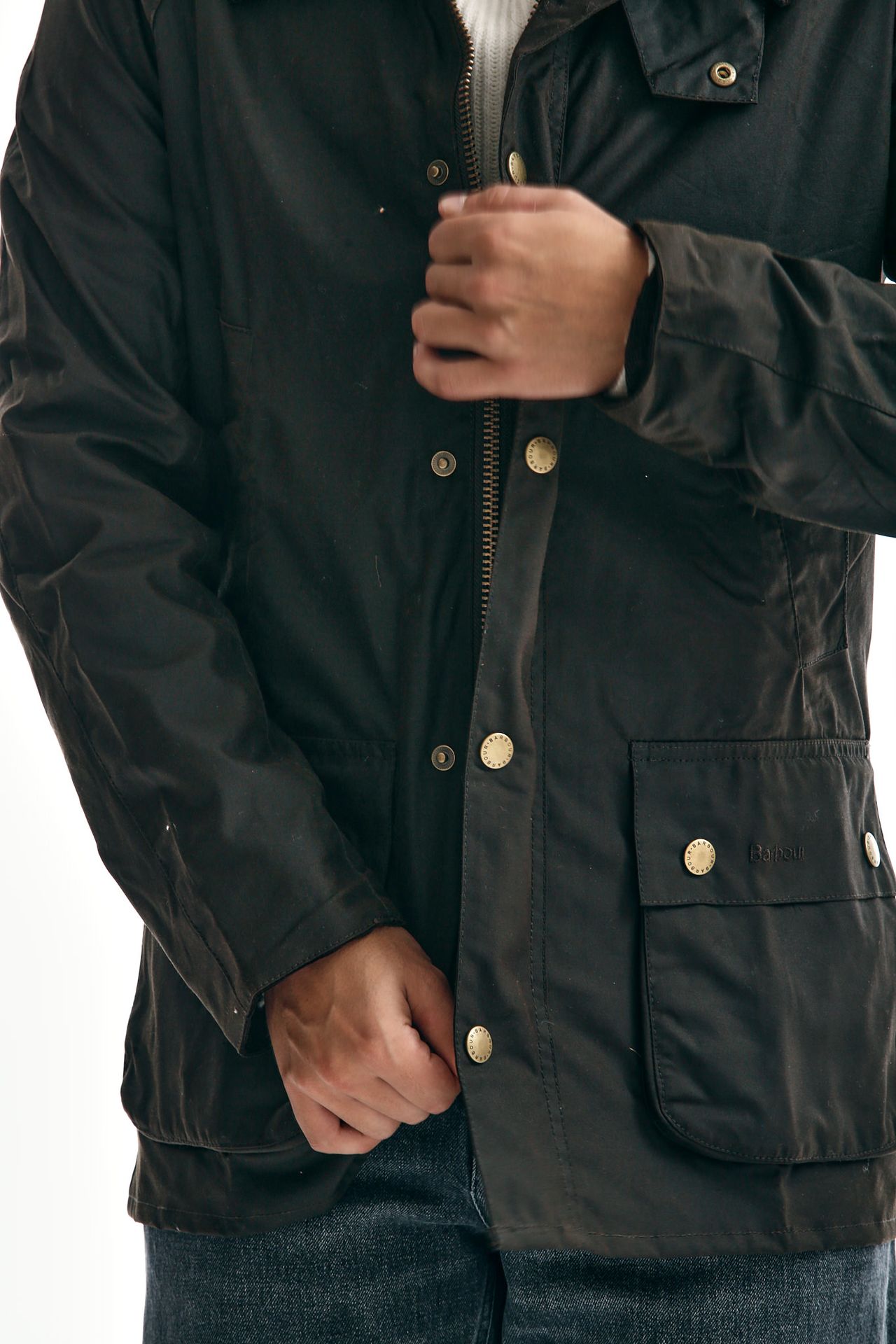 Giacca ASHBY WAX JACKET in cotone cerato