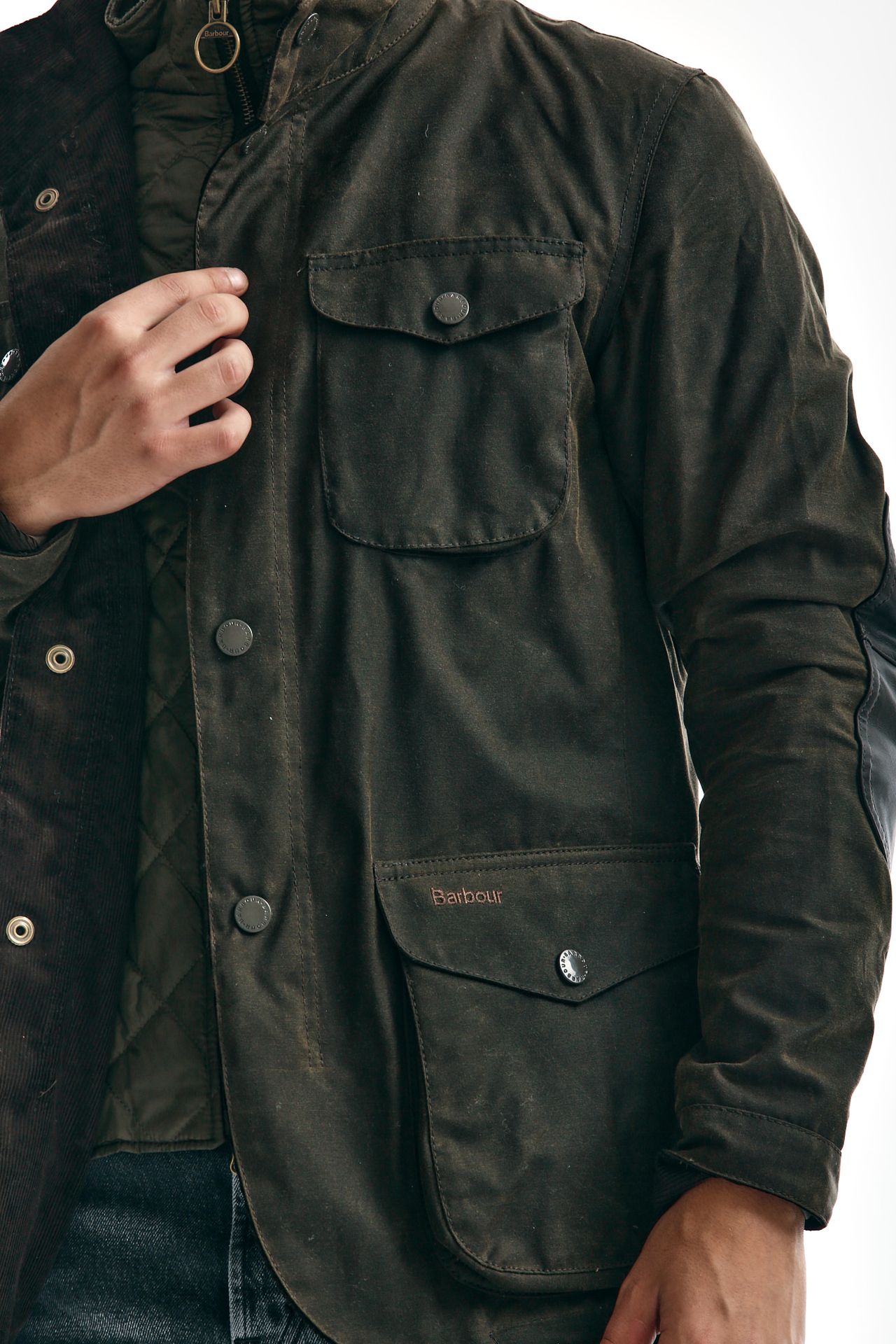 Field jacket OGSTON WAX JACKET olive