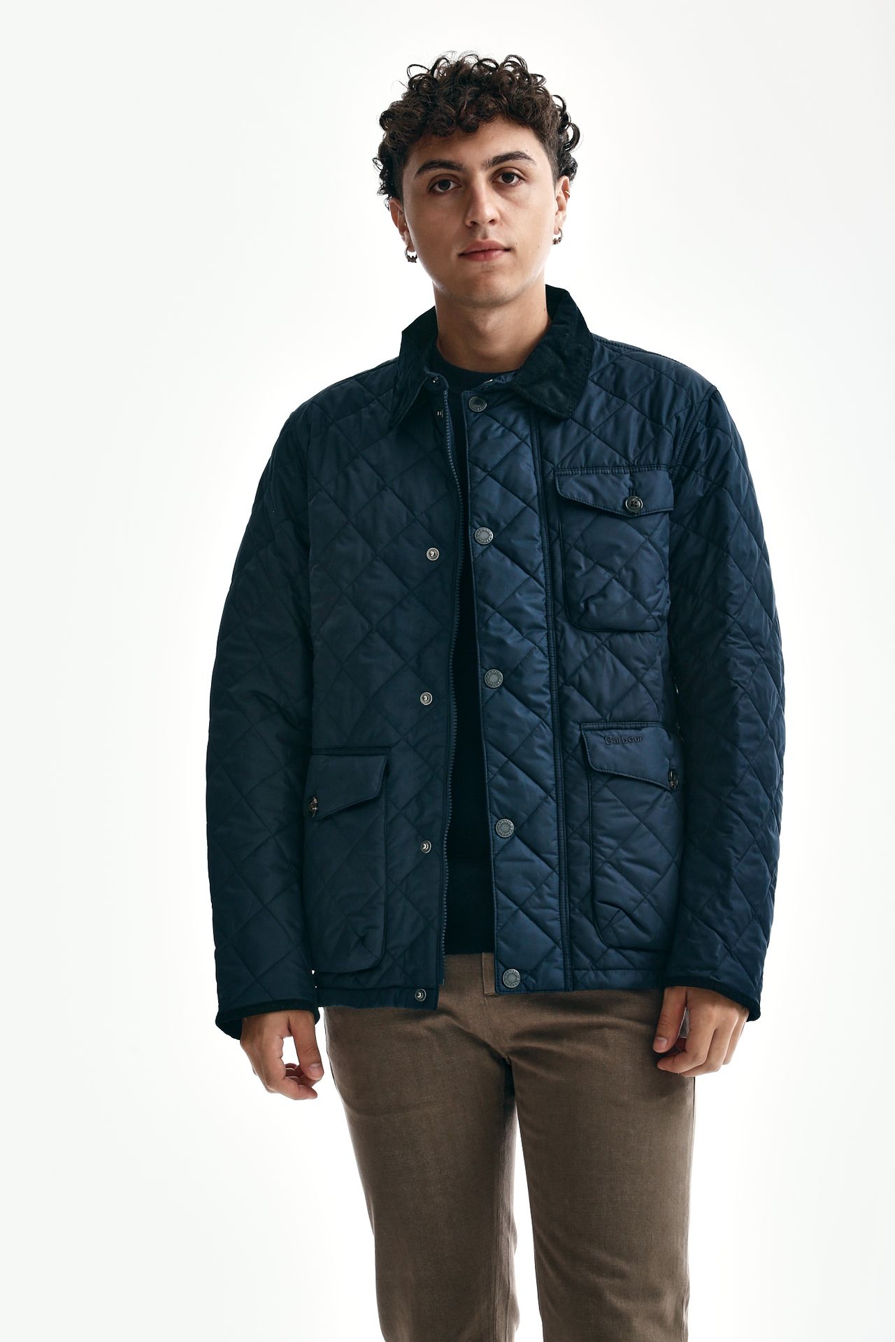 Giacca trapuntata HORNBY QUILTED blu