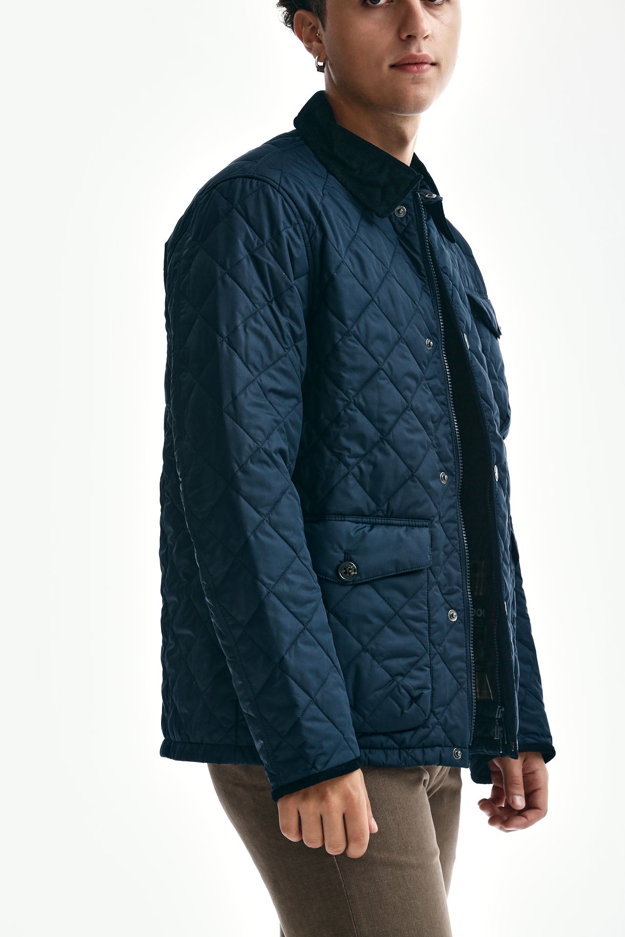 Giacca trapuntata HORNBY QUILTED blu