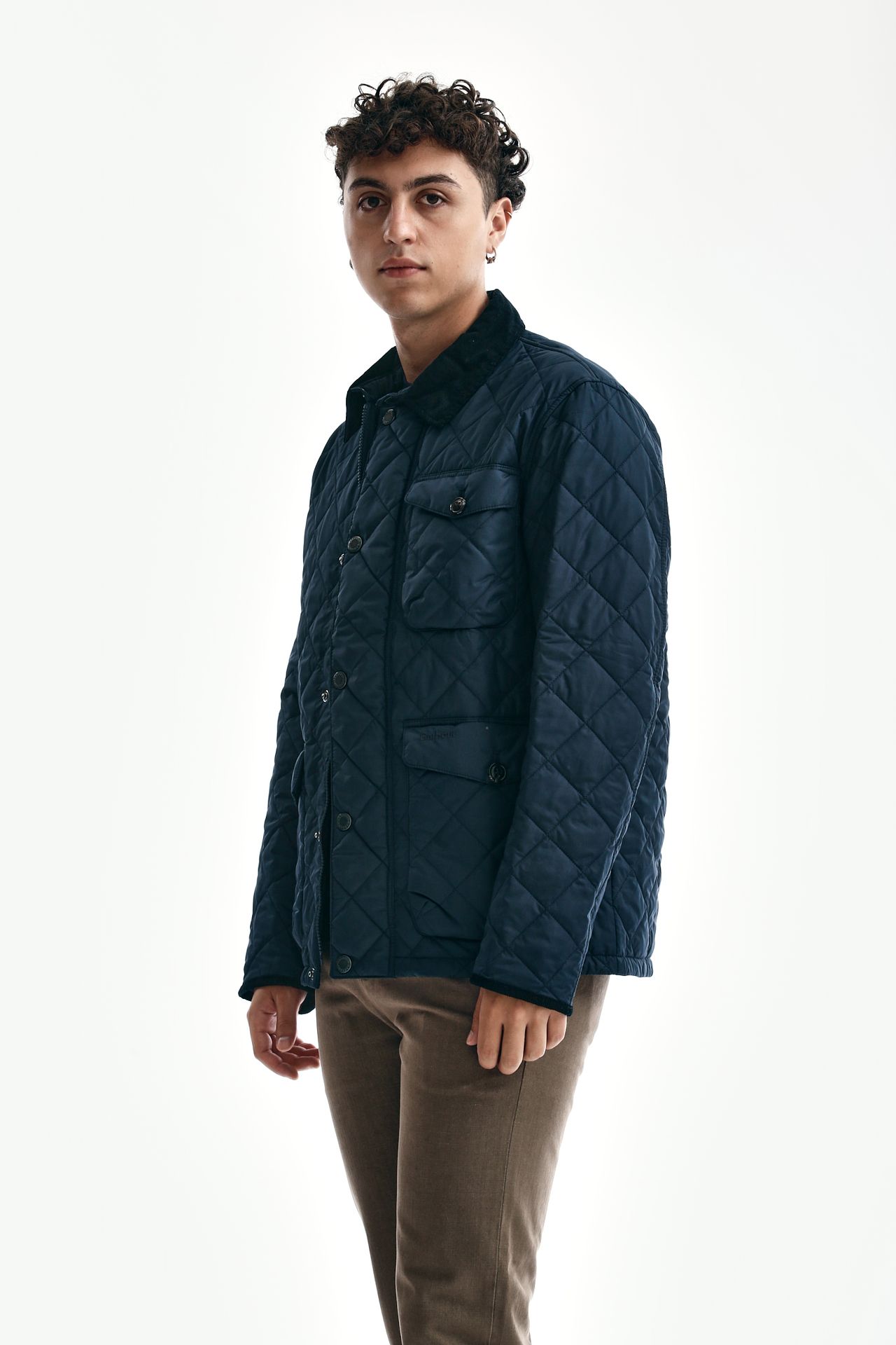 Giacca trapuntata HORNBY QUILTED blu