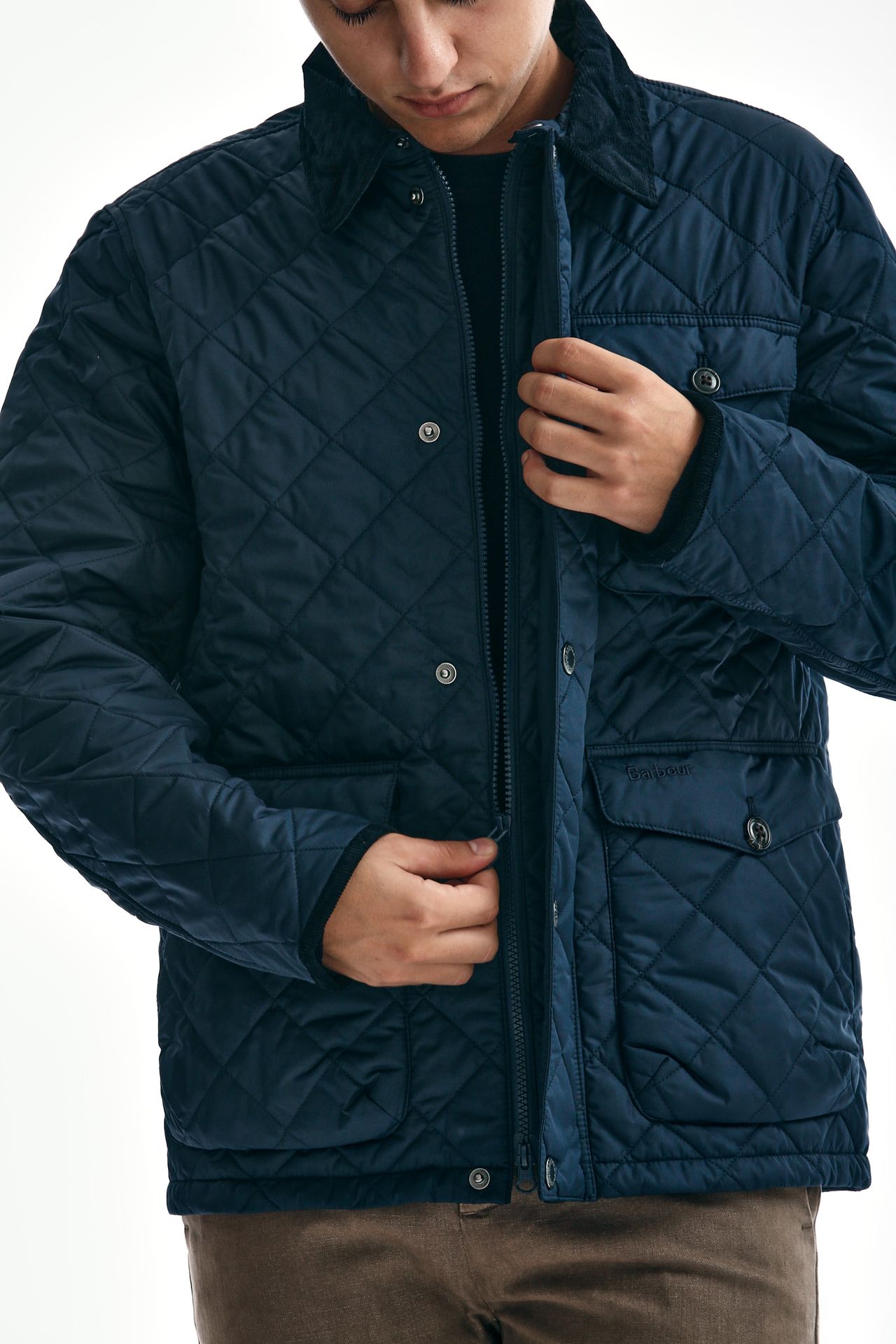 Giacca trapuntata HORNBY QUILTED blu