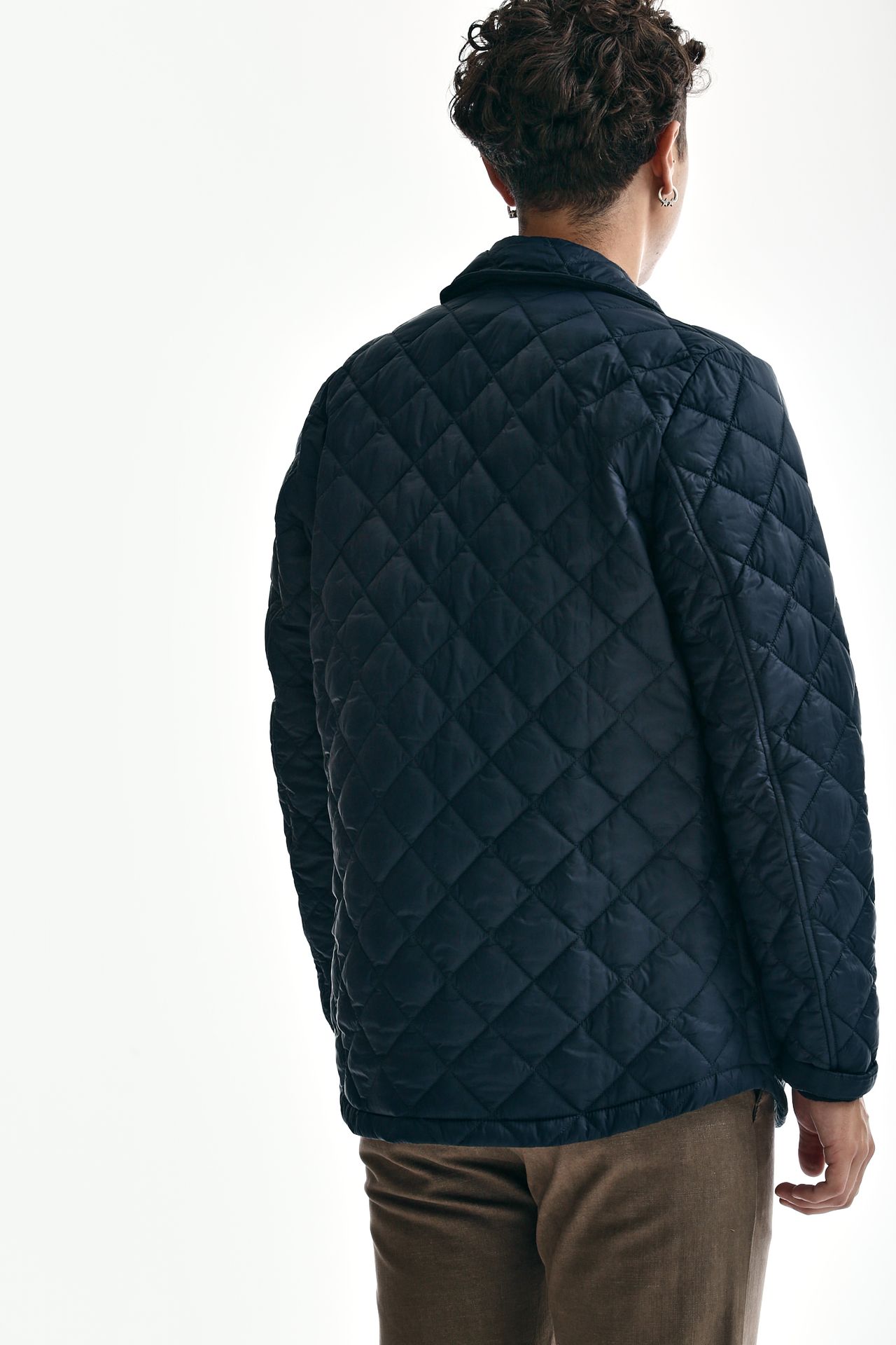 Giubbino trapuntato NEWTON QUILT blu