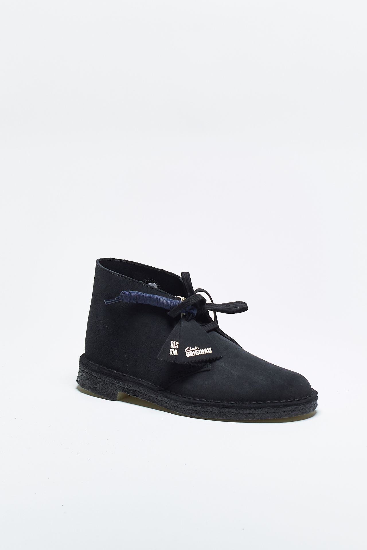 Polacchini DESERT BOOTS - BLUE in suede