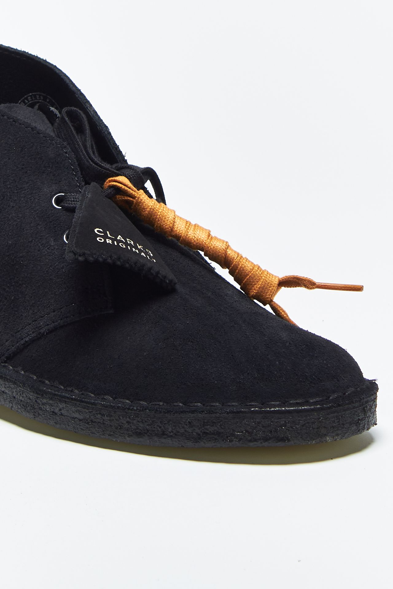 Polacchini DESERT BOOTS - BLACK in suede