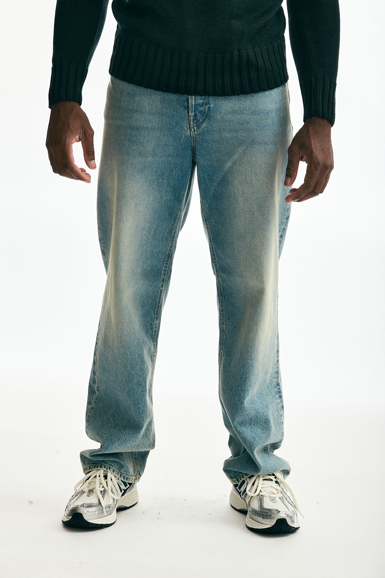 Jeans lavaggio chiaro stone washed