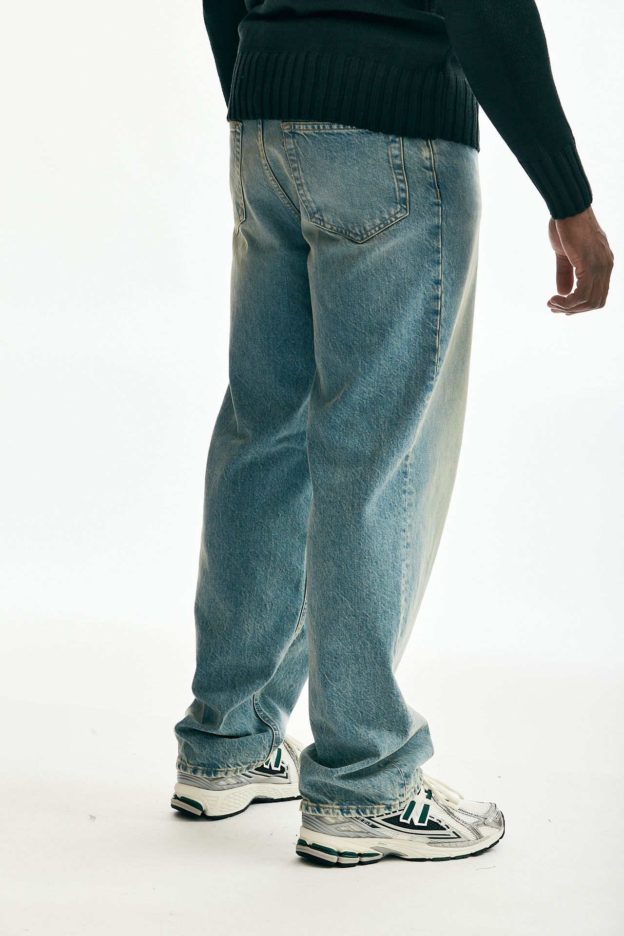 Jeans lavaggio chiaro stone washed